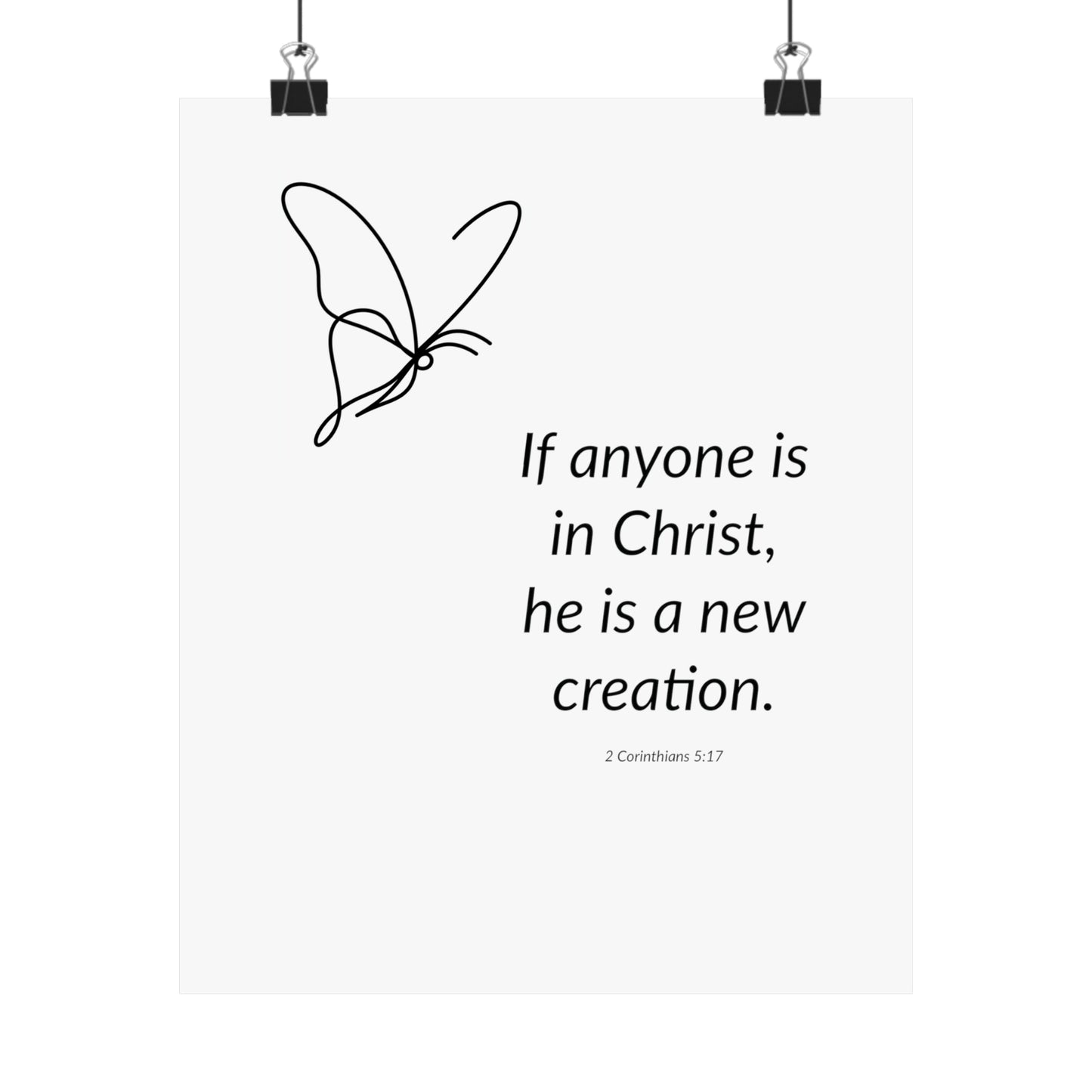 Matte Vertical Posters -New Creation