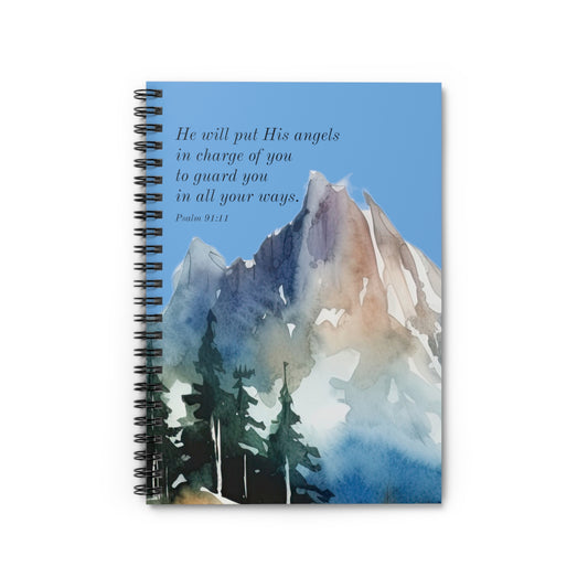 Spiral Notebook - Angels to Guard You in All of Your Ways