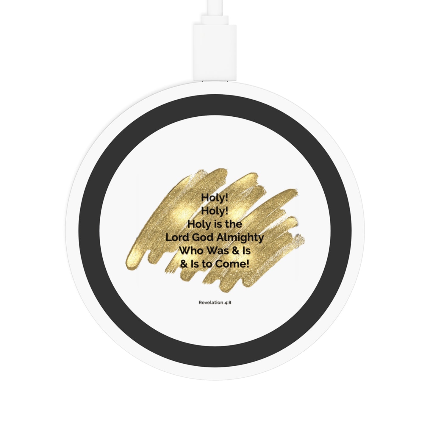 Quake Wireless Charging Pad - Holy is the Lord