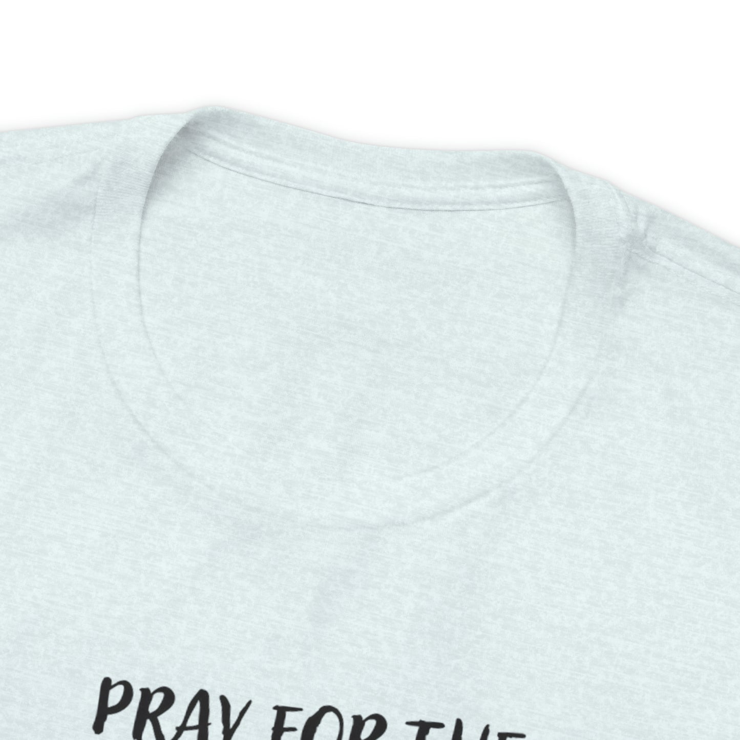 Unisex Jersey Short Sleeve Tee - Pray for the Peace of Jerusalem