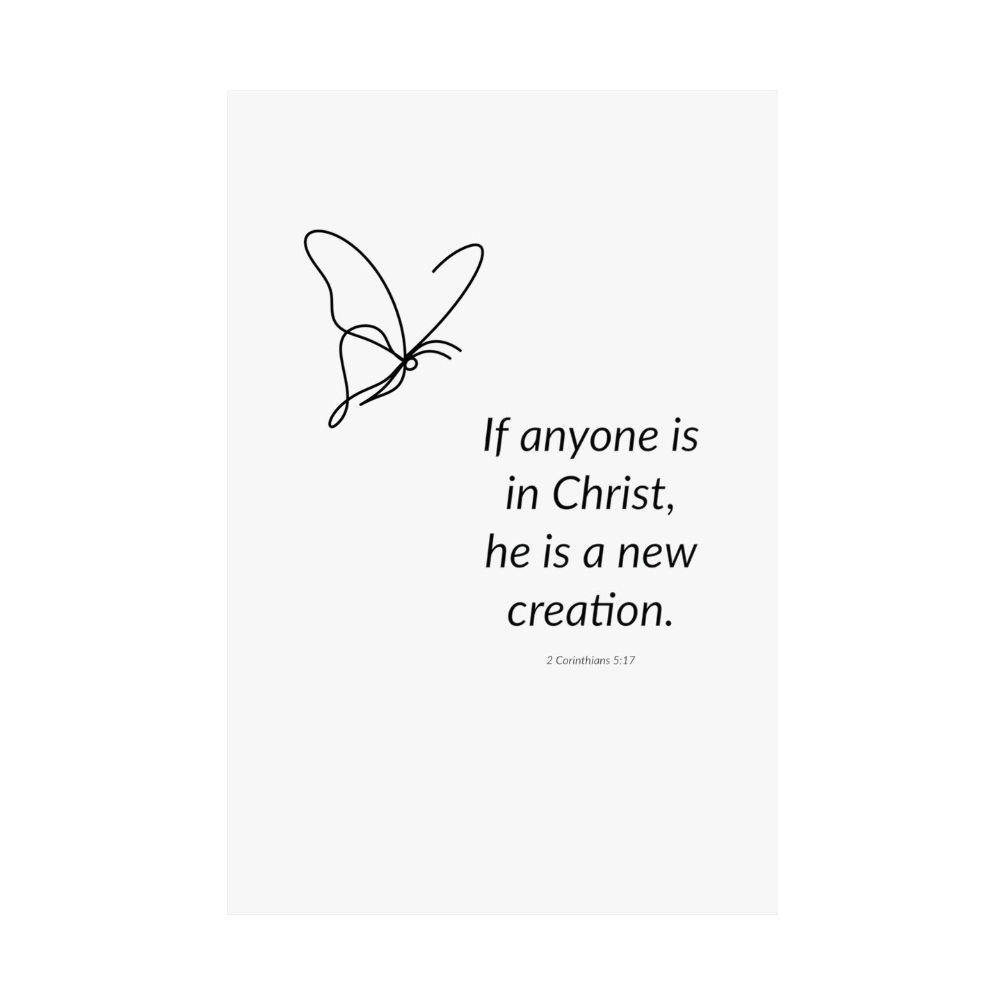 Matte Vertical Posters -New Creation