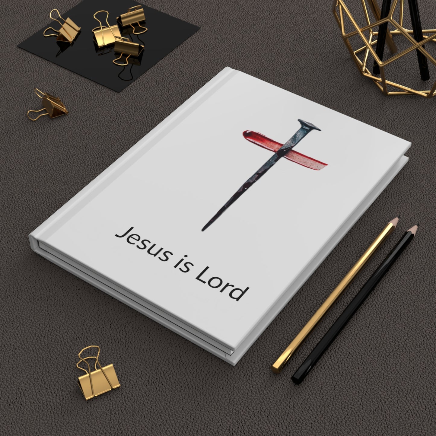 Hardcover Journal - Jesus Is Lord