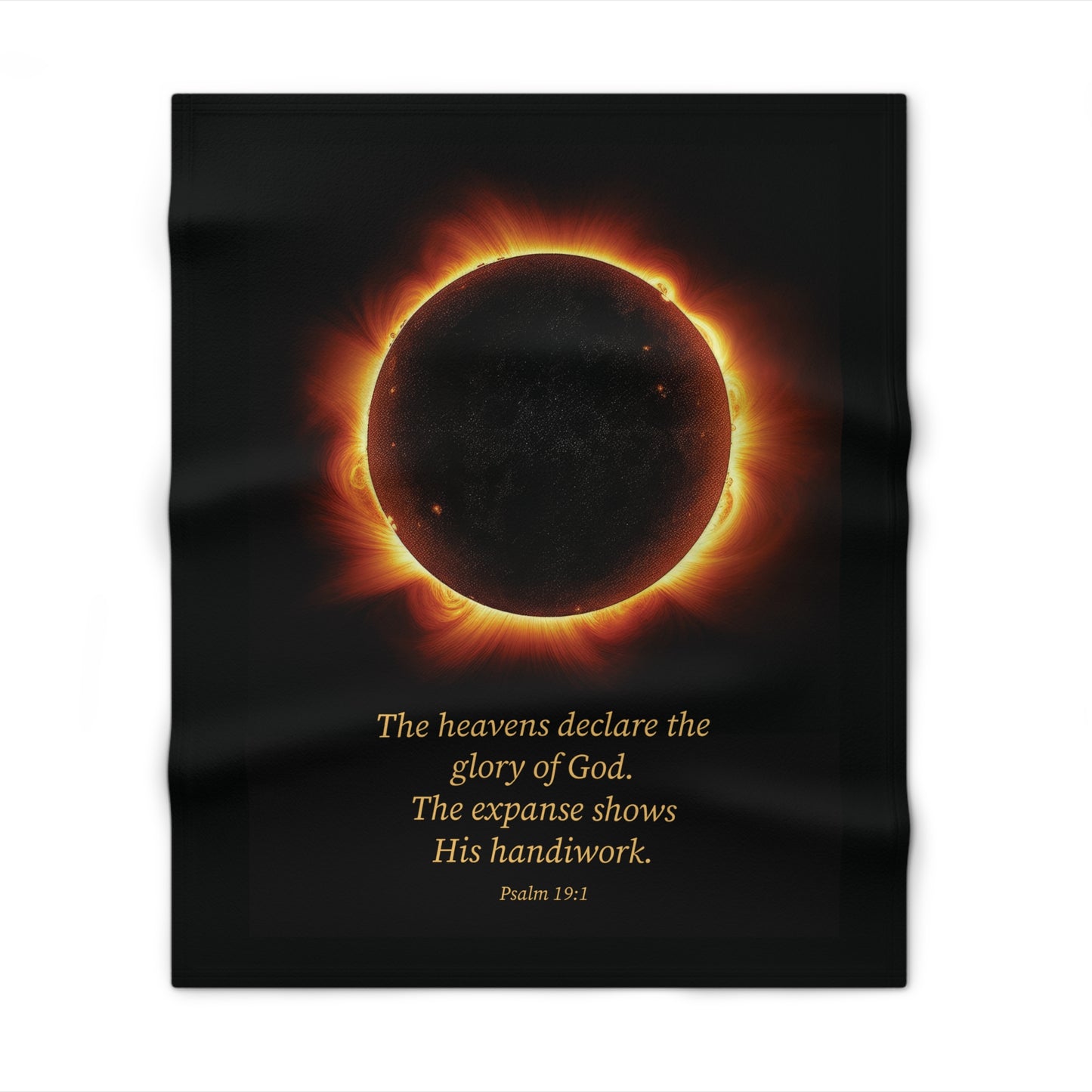 Throw Blanket - The Heavens Declare the Glory of God