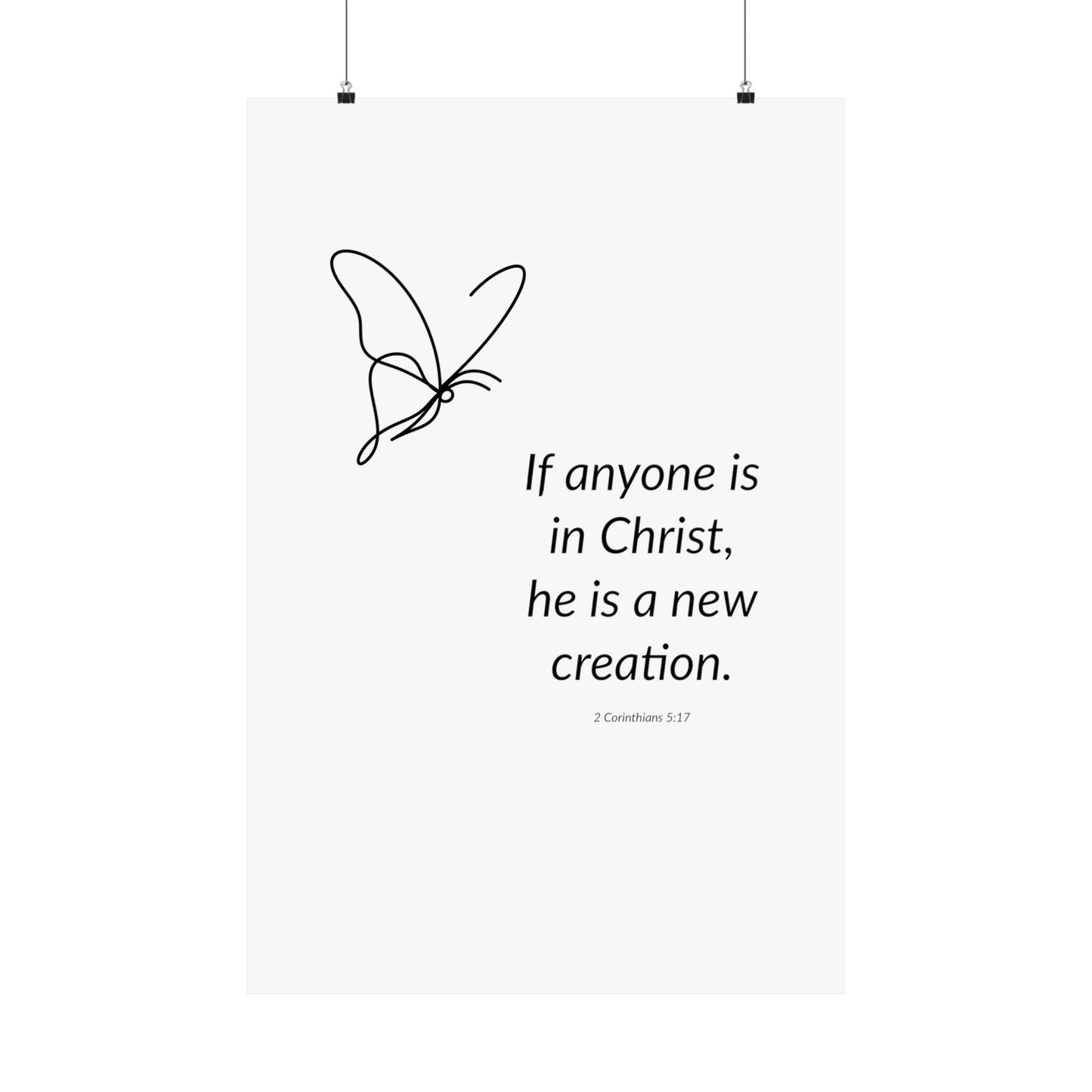 Matte Vertical Posters -New Creation