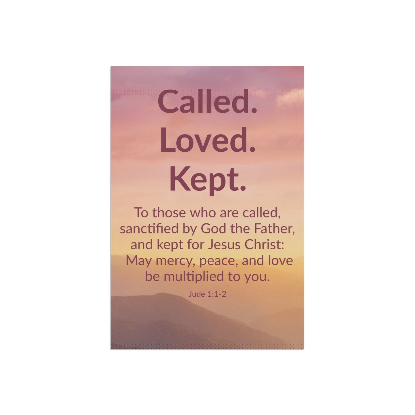 Garden & House Banner -Called. Loved. Kept.