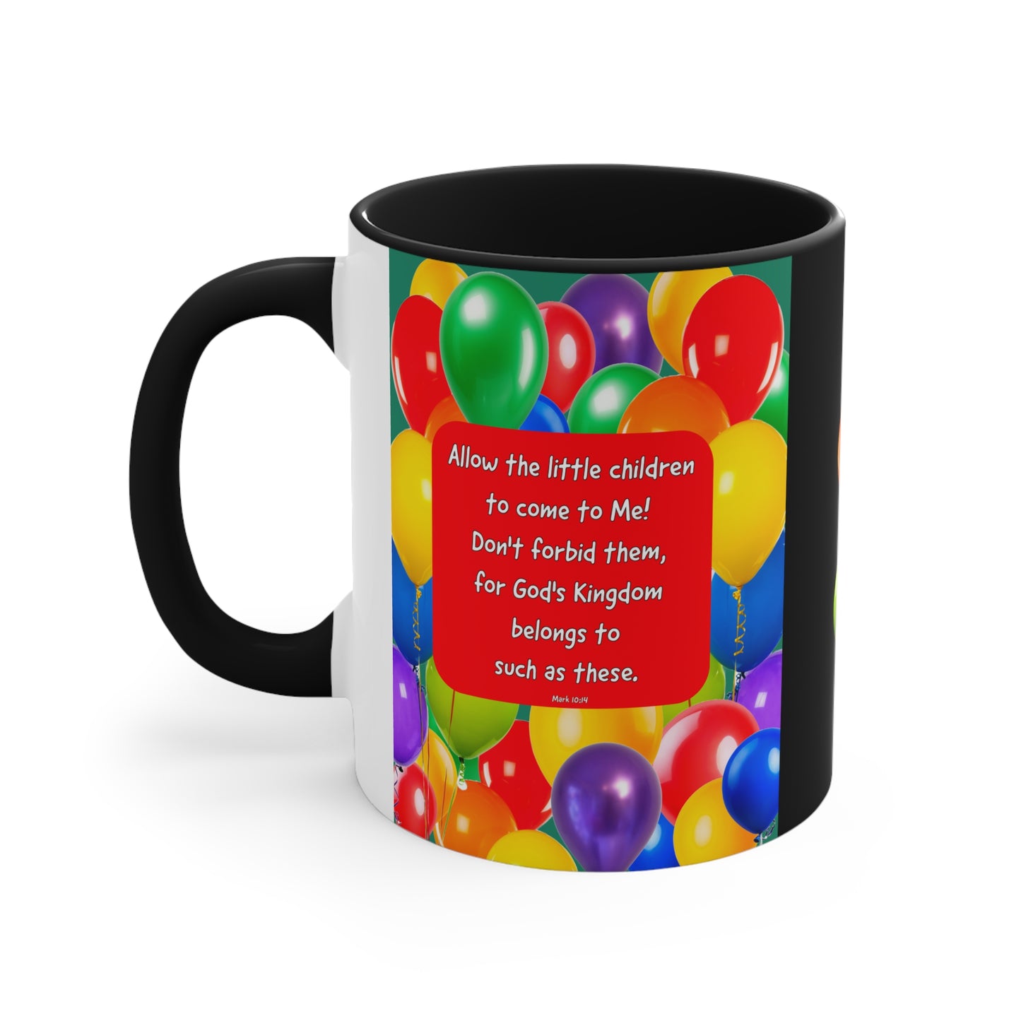 Accent Coffee Mug - Jesus - Let the Little Children Come to Me