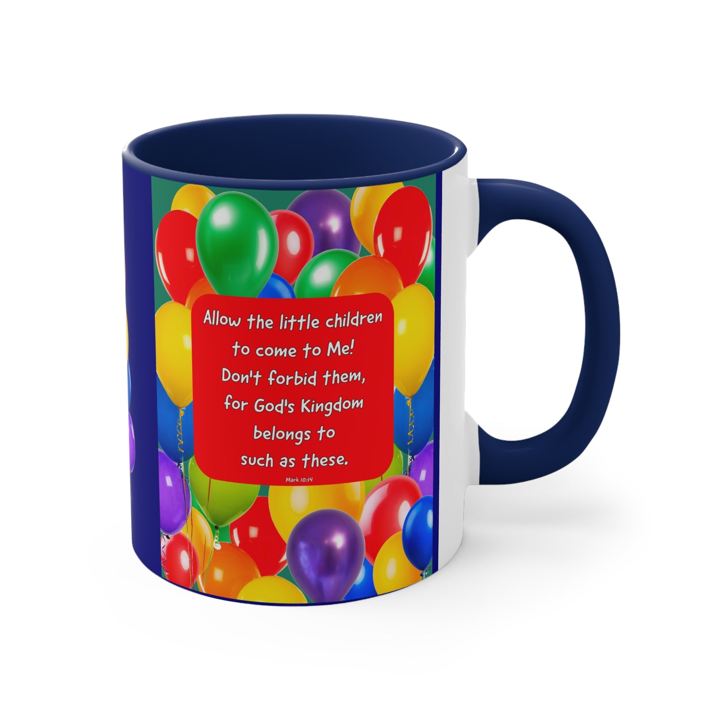 Accent Coffee Mug - Jesus - Let the Little Children Come to Me