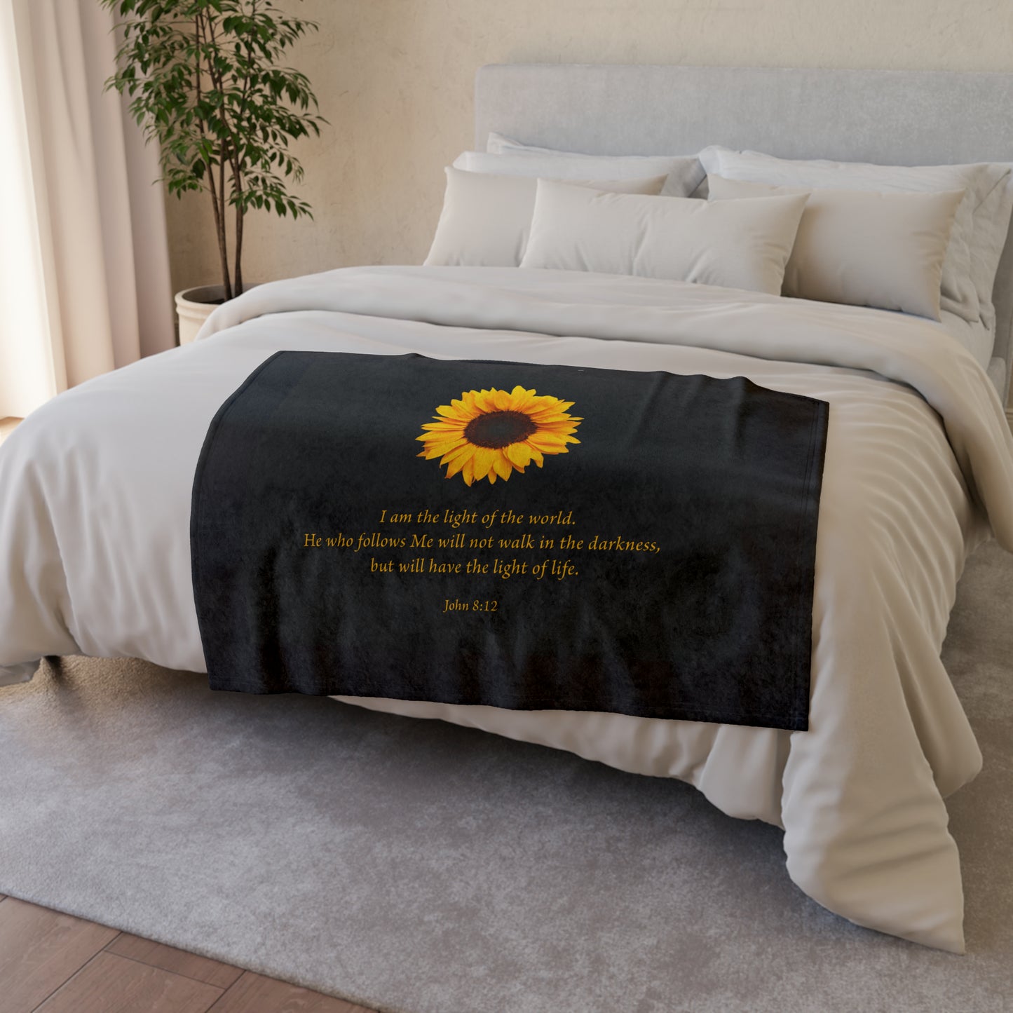 Soft Polyester Blanket - Light of the World