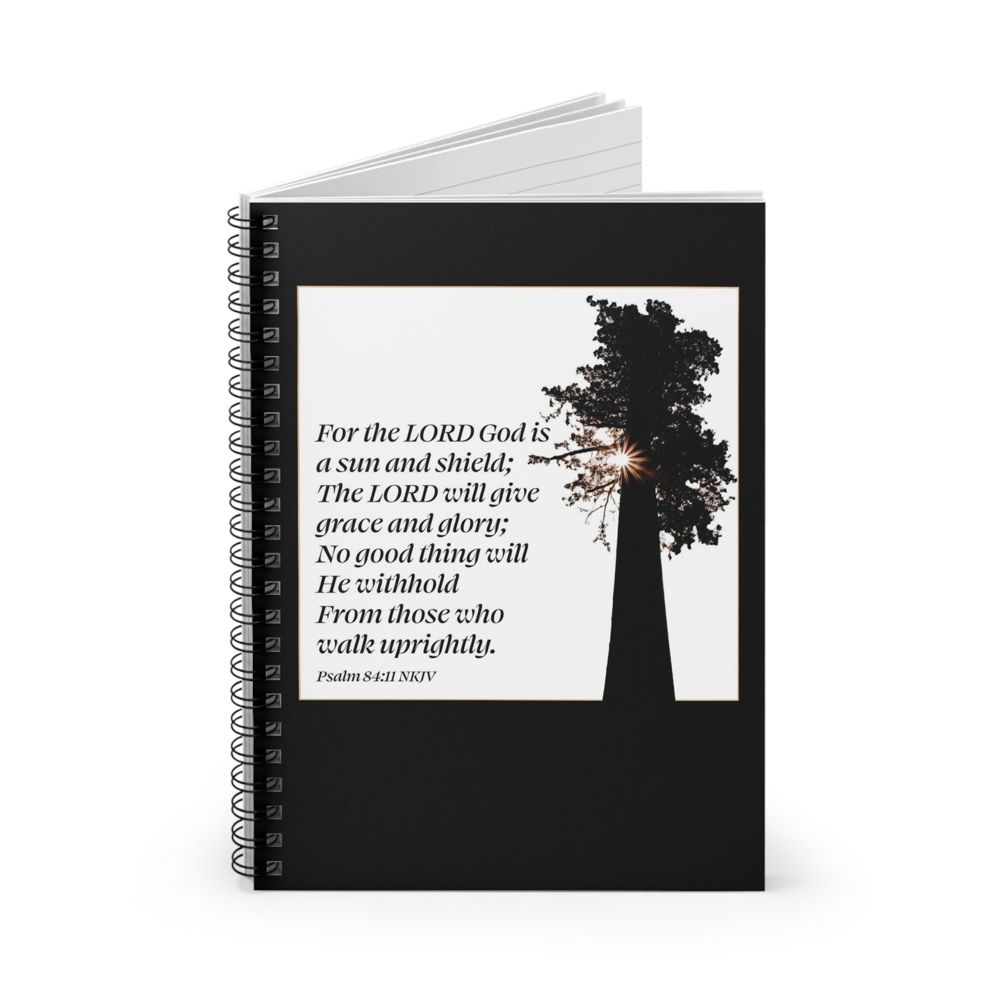 Spiral Notebook - Ruled Line - Sun & Shield