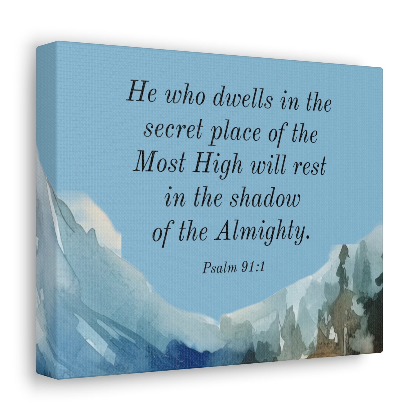 Canvas Gallery Wraps - The Secret Place of the Most High