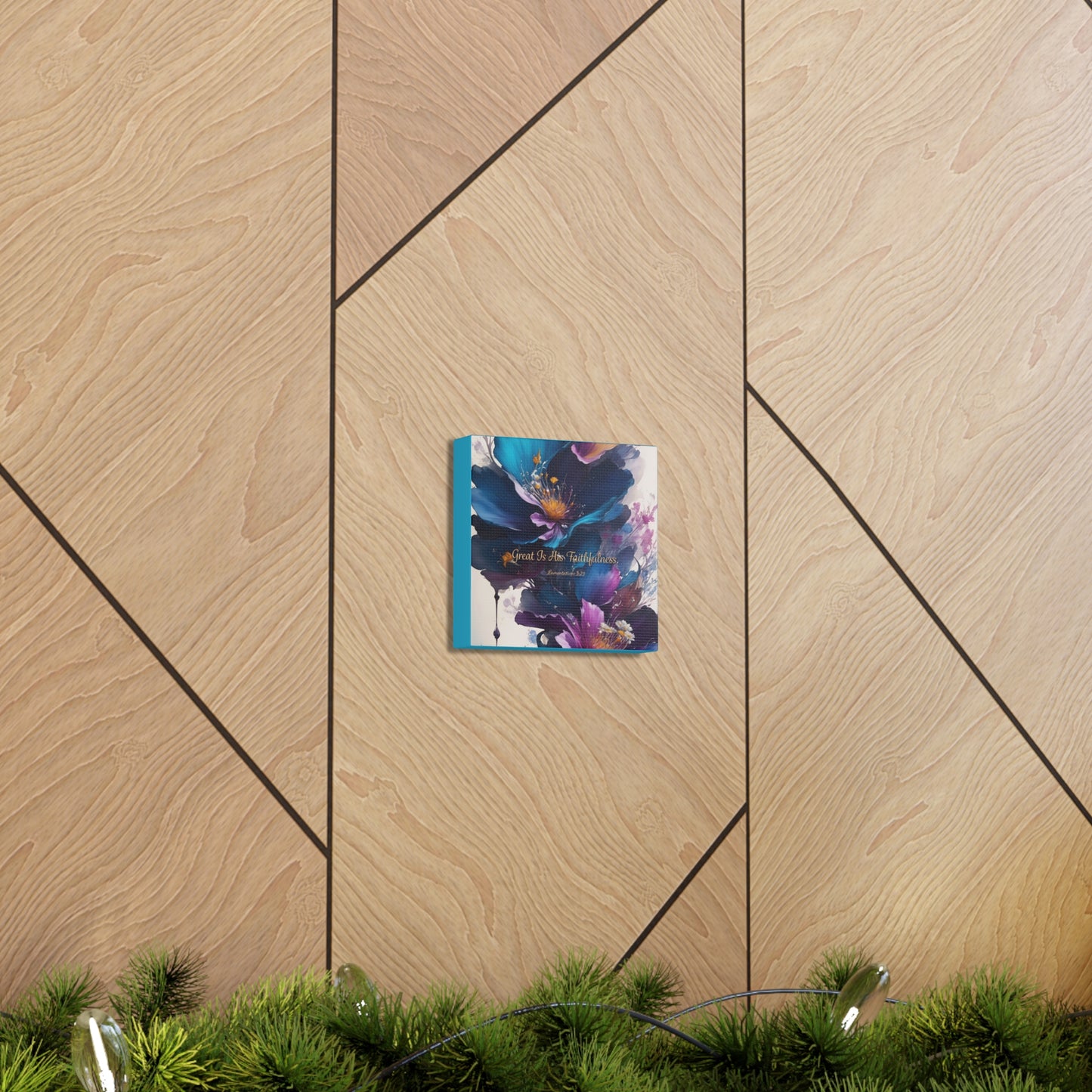 Canvas Gallery Wraps - A Floral Celebration of God's Faithfulness