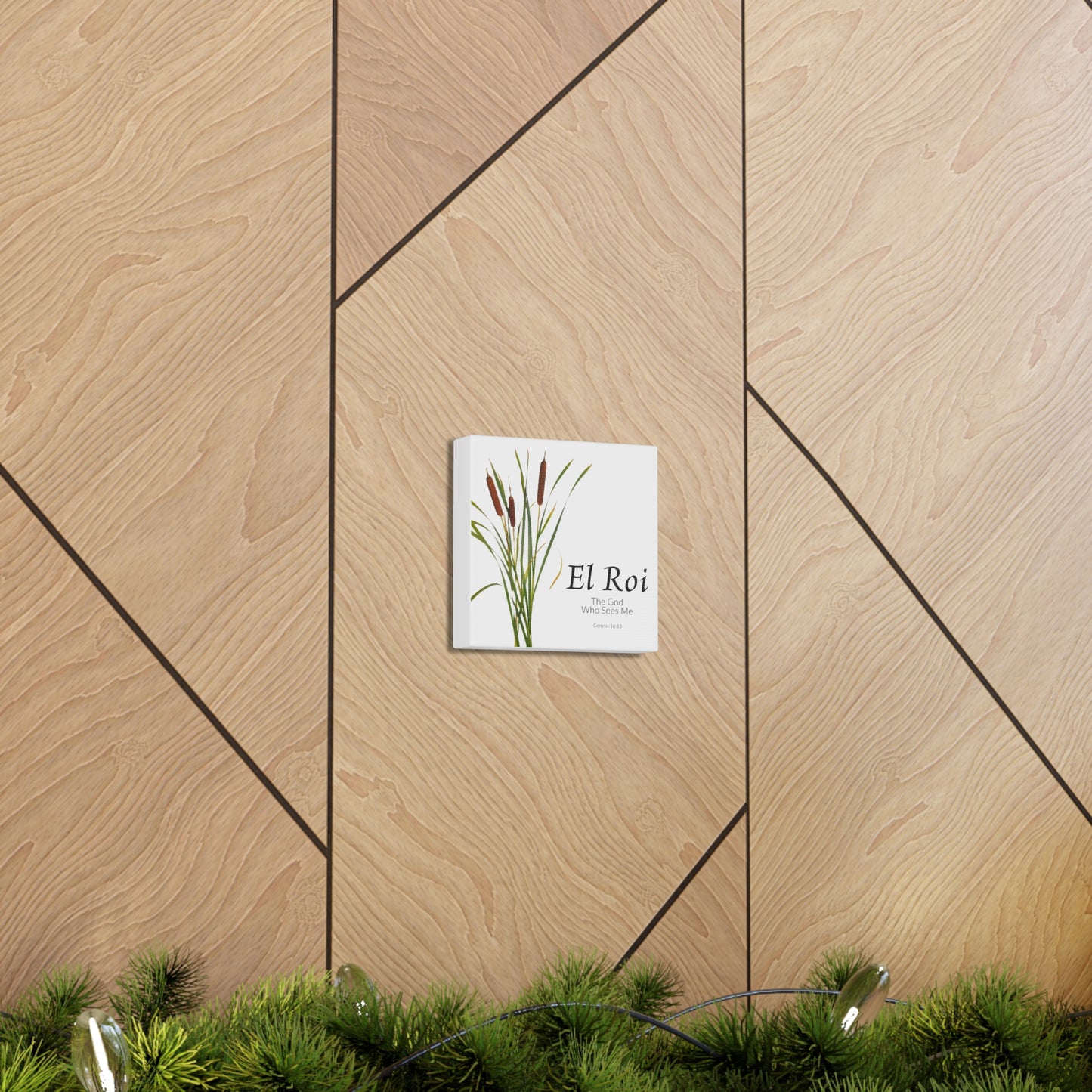 Canvas Gallery Wraps -  The God Who Sees Me