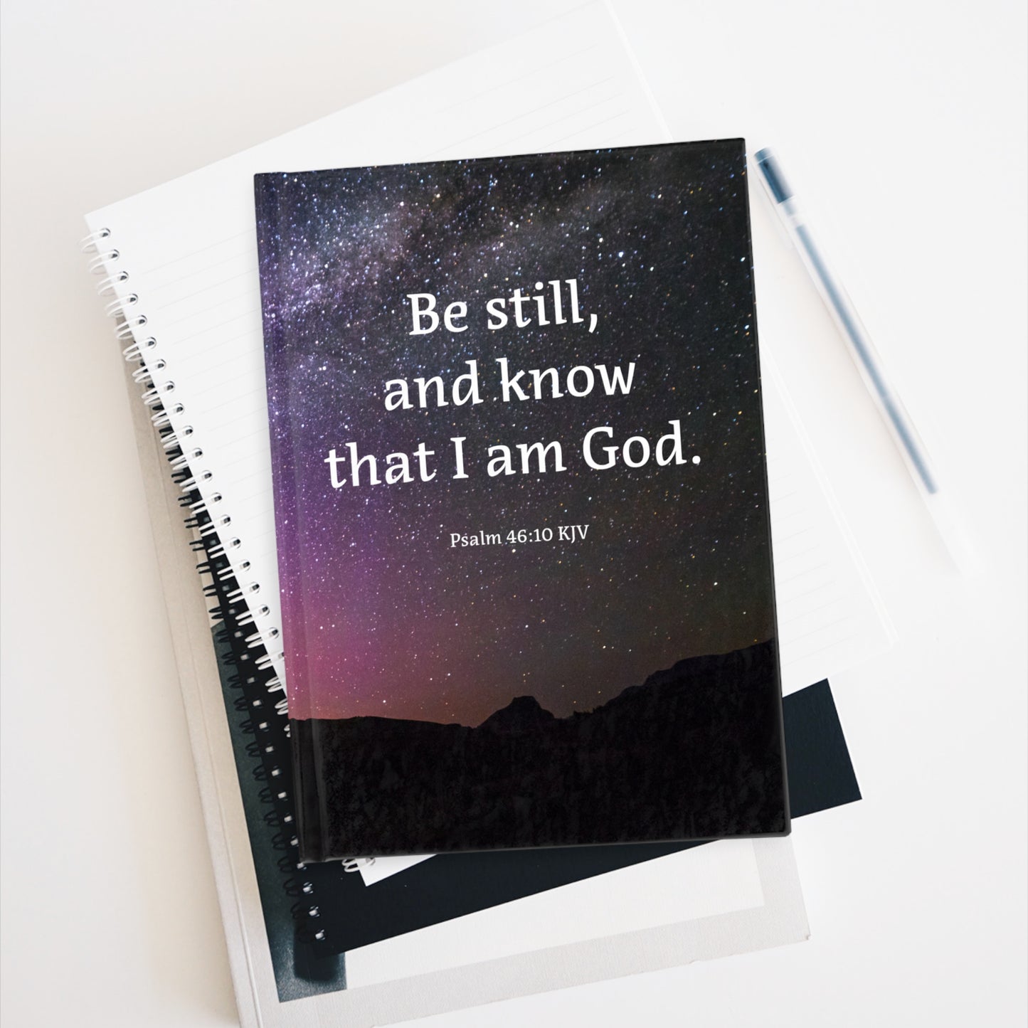 Hardcover Journal - Be Still & Know