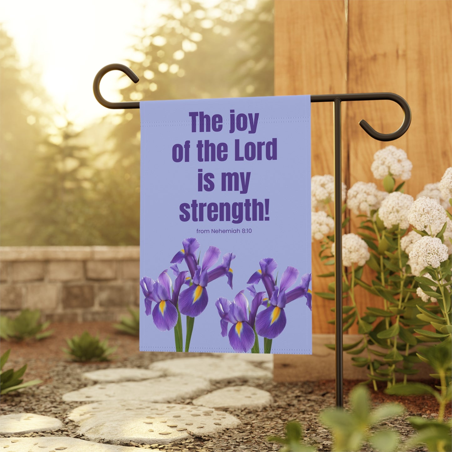 Garden & House Banner - The Joy of the Lord