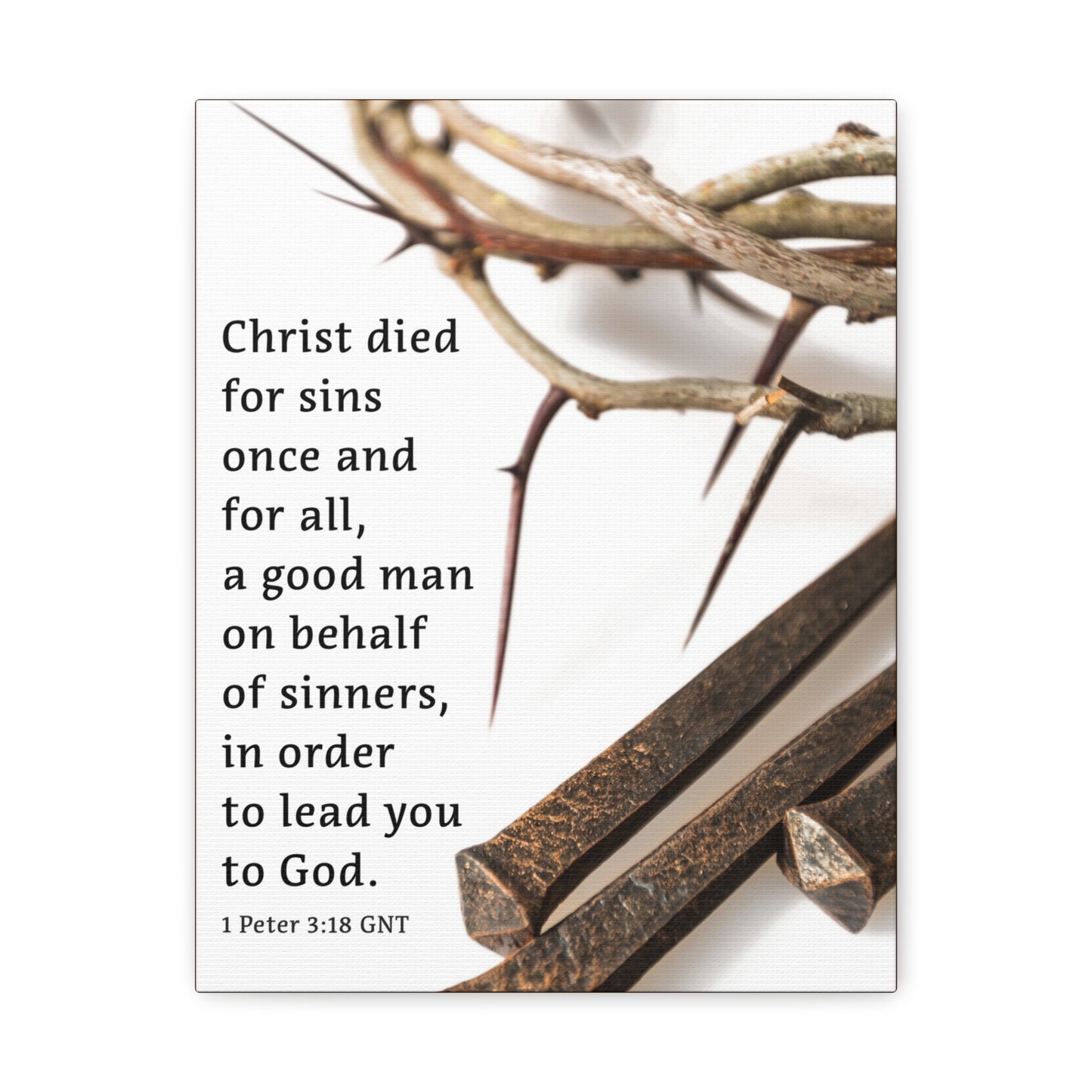 Canvas Gallery Wraps - Crown & Nails