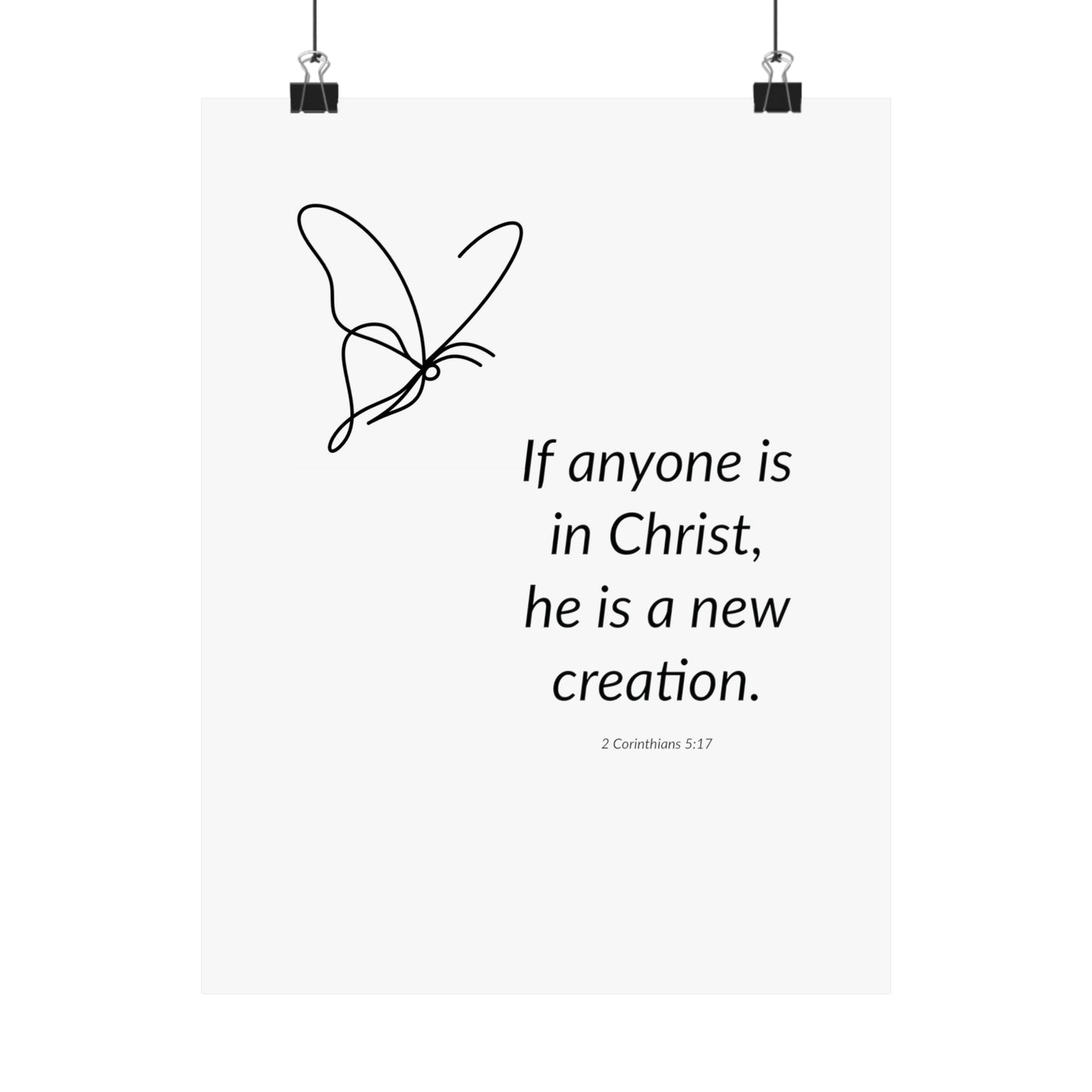 Matte Vertical Posters -New Creation