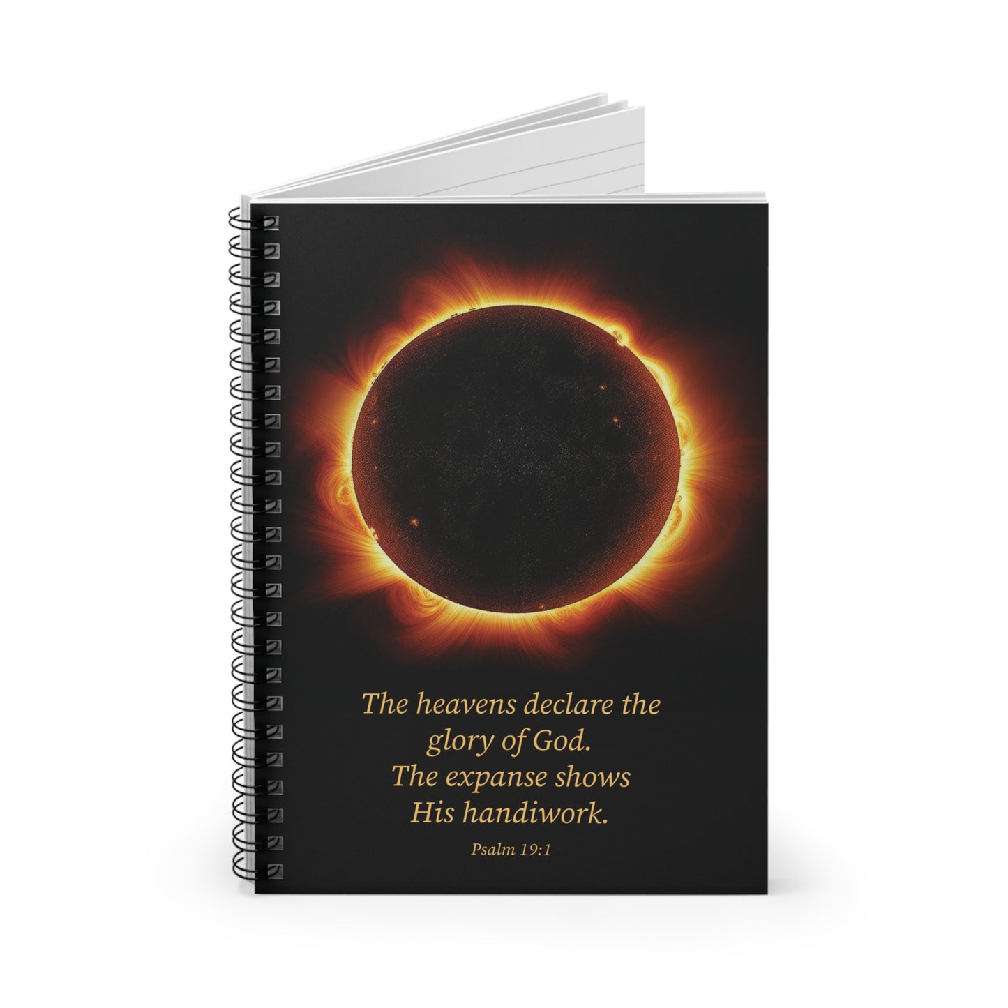Spiral Notebook - The Heavens Declare the Glory of God