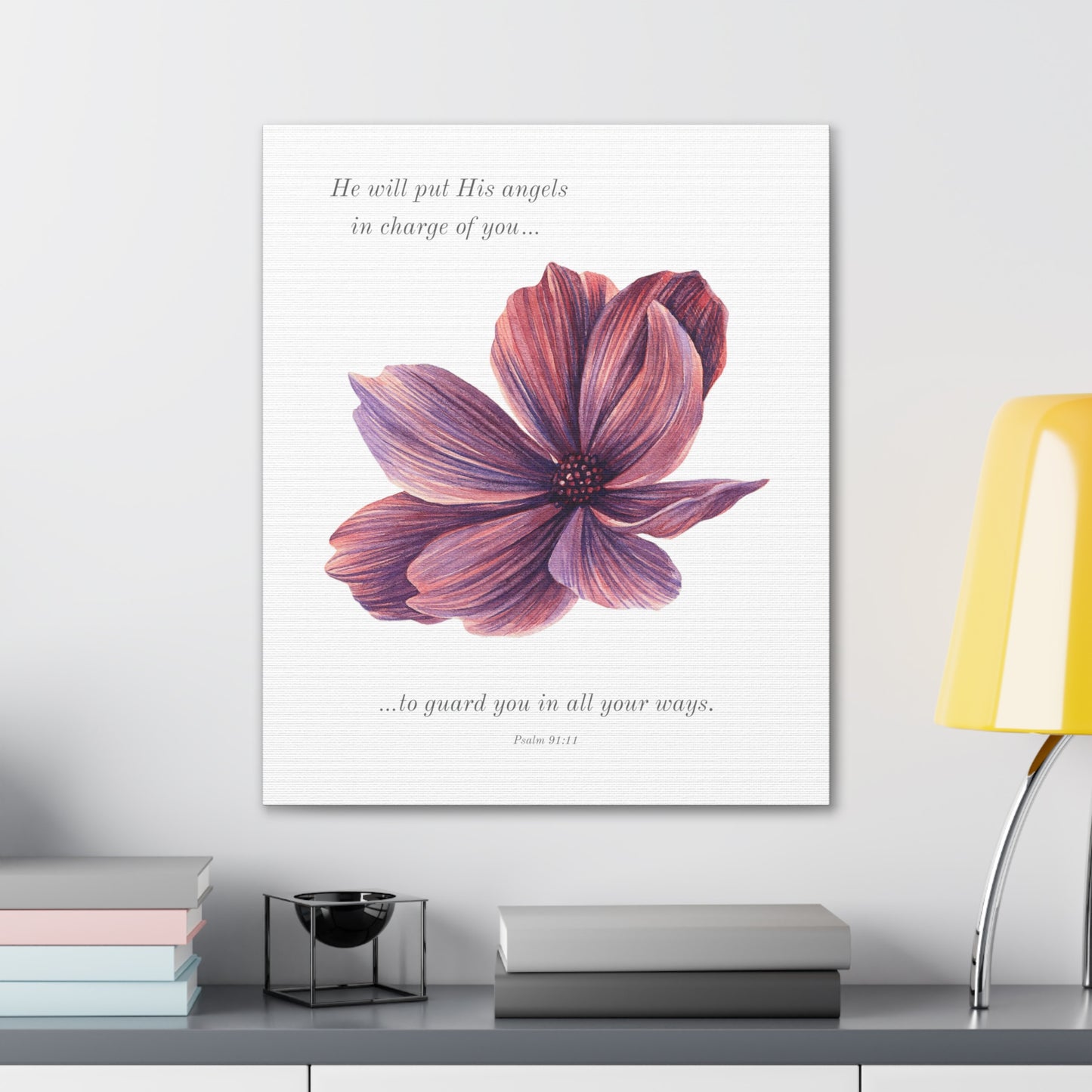 Canvas Gallery Wraps - He Will Put His Angels in Charge of You