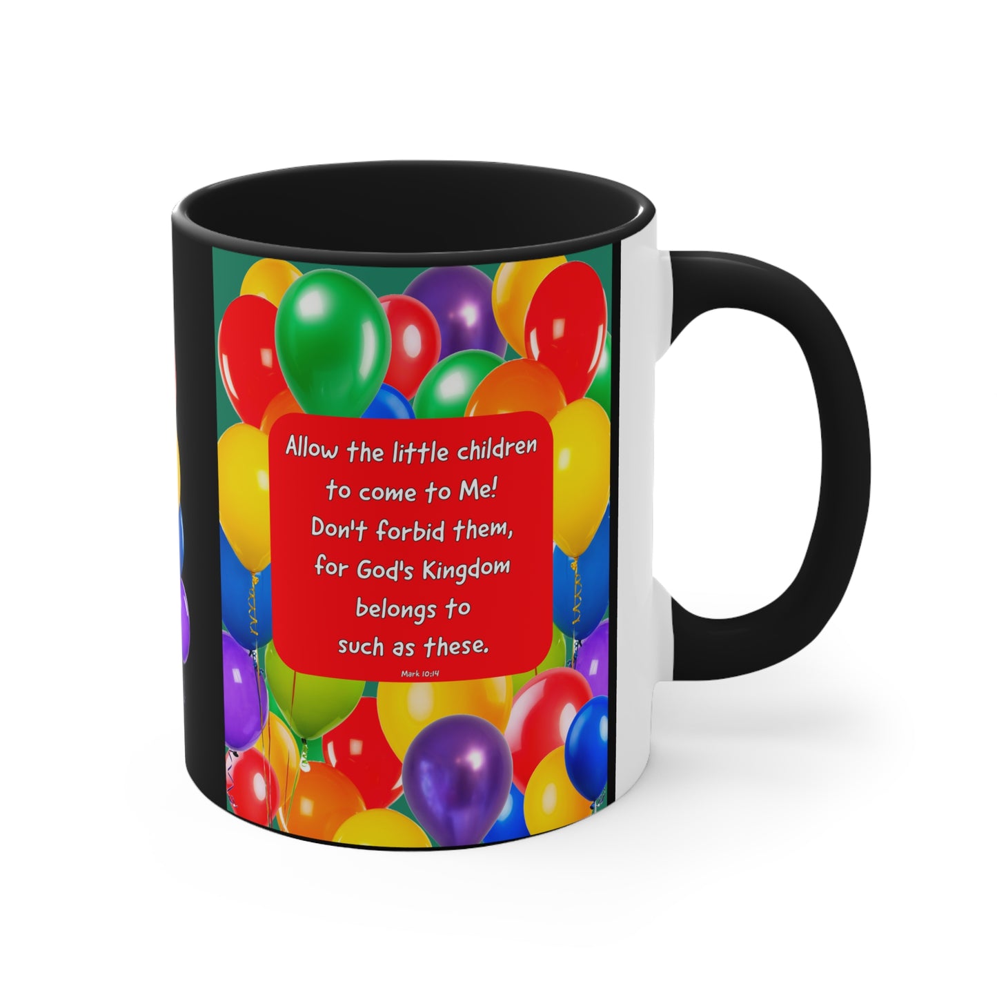 Accent Coffee Mug - Jesus - Let the Little Children Come to Me