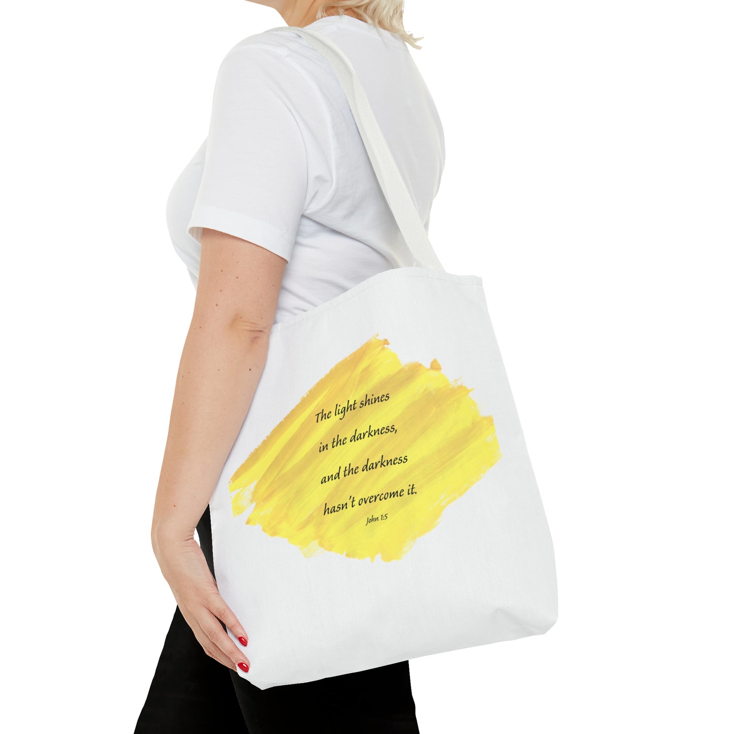 Tote Bag - The Light Shines In The Darkness