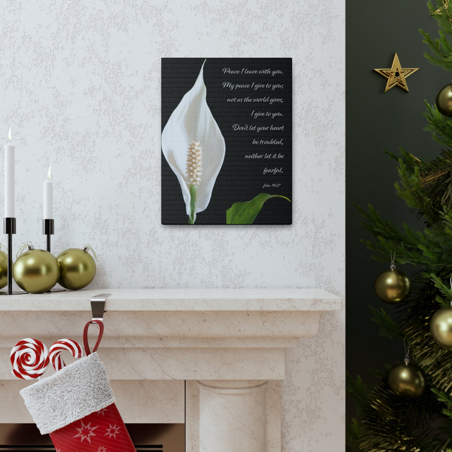 Canvas Gallery Wraps - Peace I Leave with You