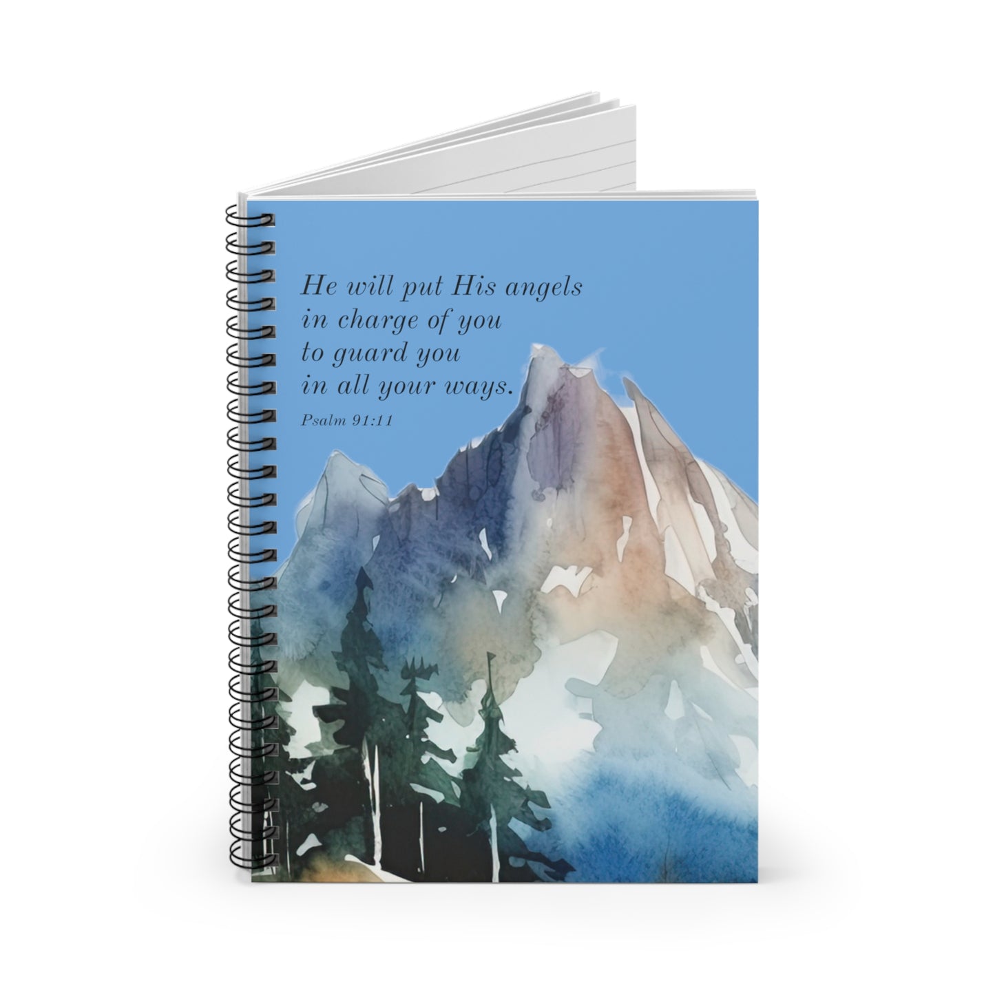 Spiral Notebook - Angels to Guard You in All of Your Ways