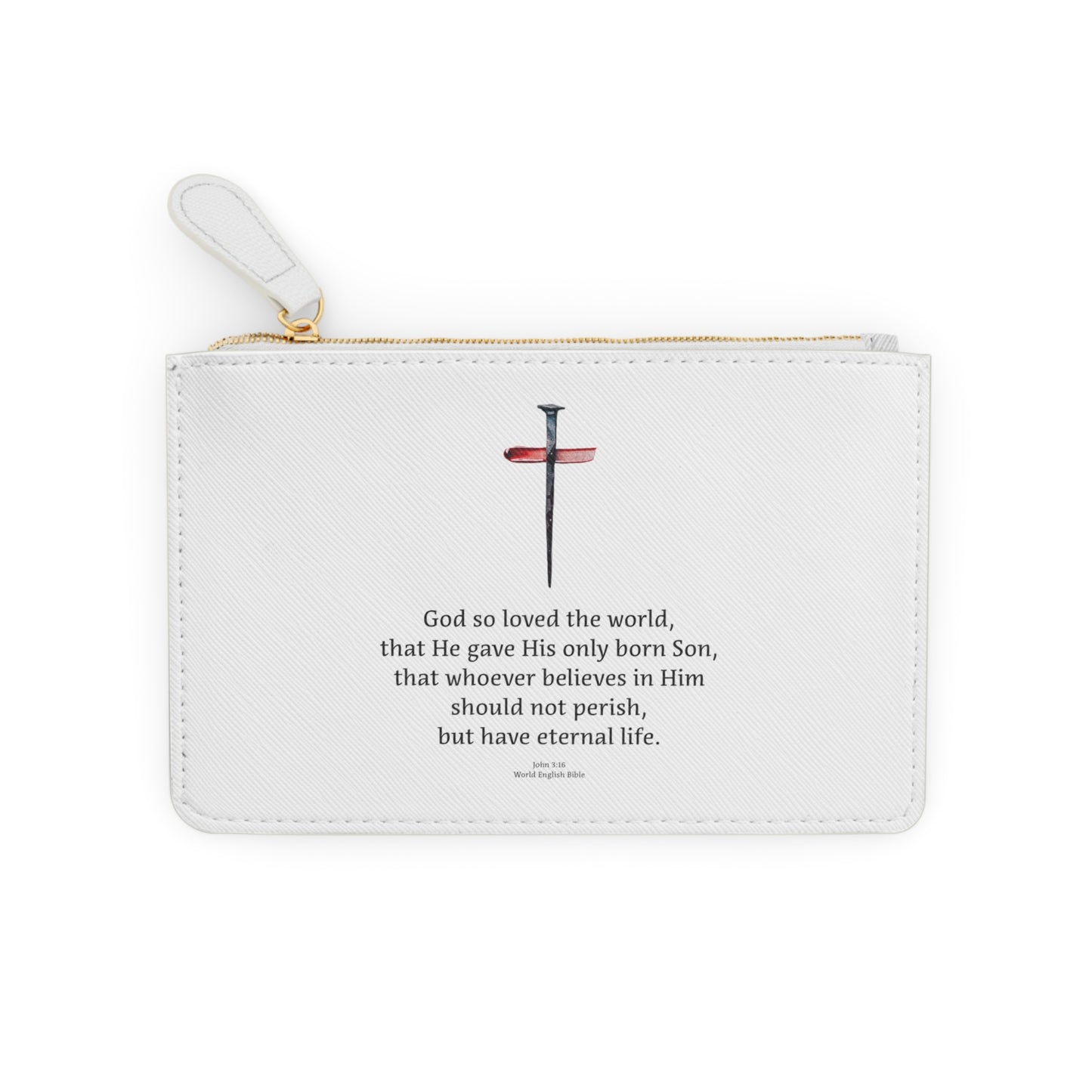 Mini Clutch Bag - John 3:16