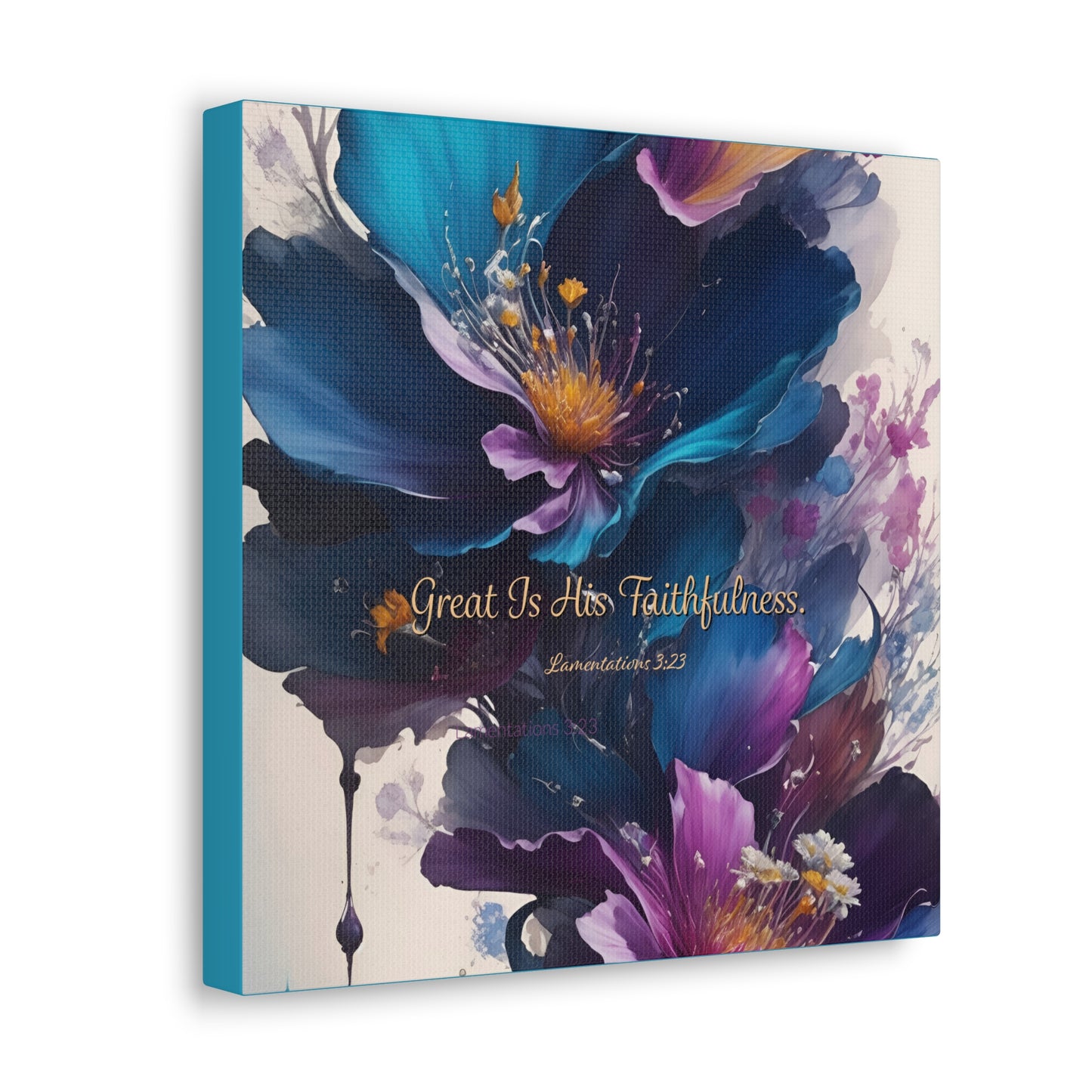 Canvas Gallery Wraps - A Floral Celebration of God's Faithfulness
