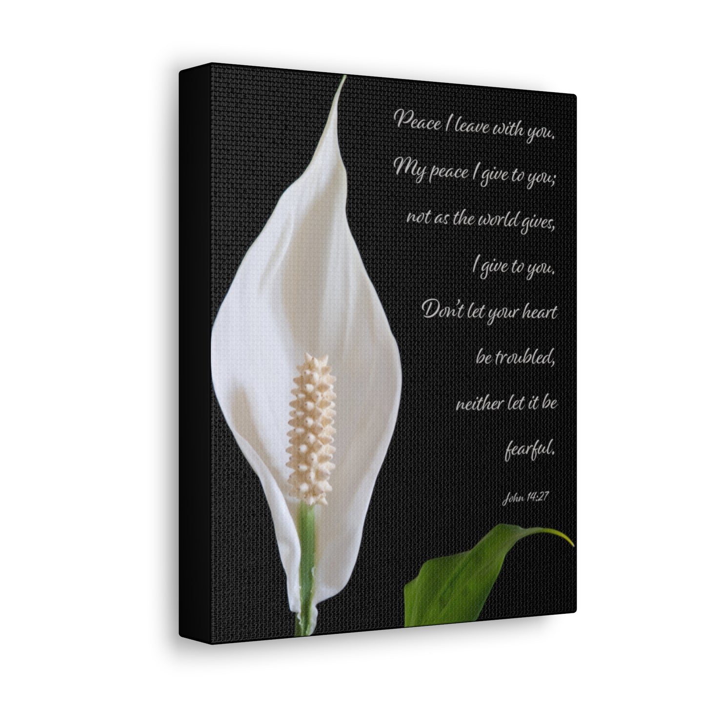 Canvas Gallery Wraps - Peace I Leave with You