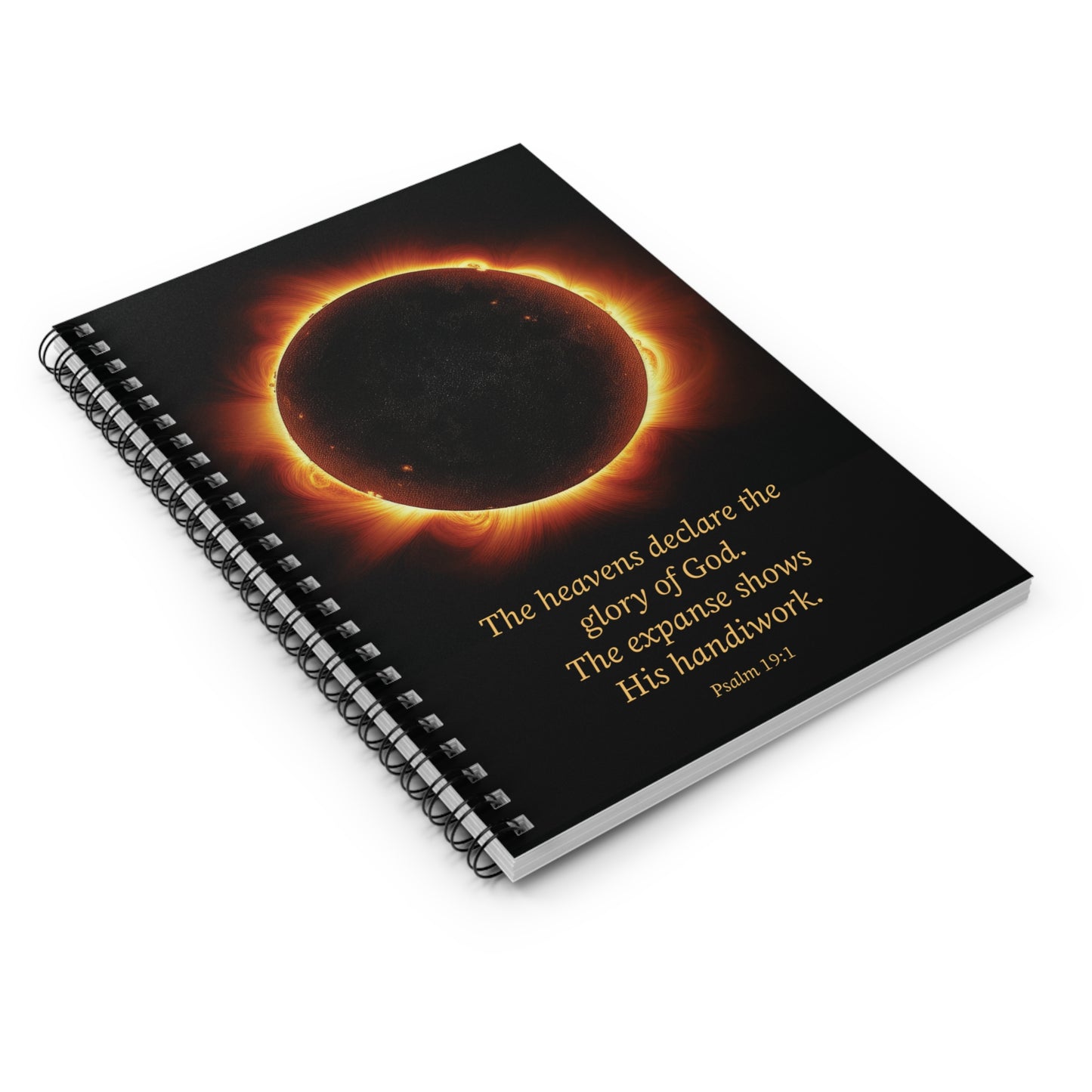 Spiral Notebook - The Heavens Declare the Glory of God