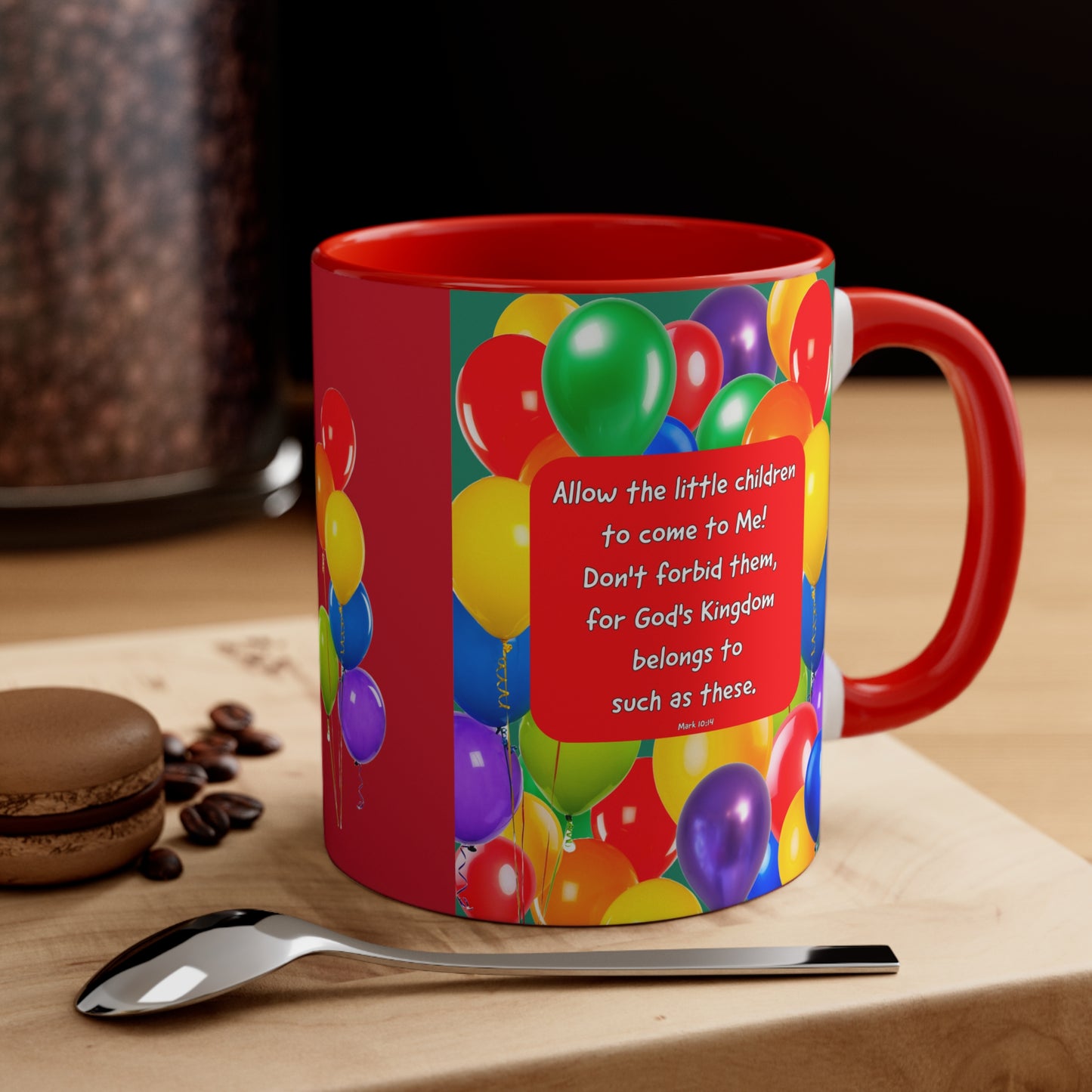 Accent Coffee Mug - Jesus - Let the Little Children Come to Me