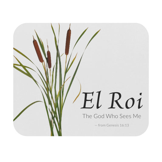 Mouse Pad (Rectangle) El Roi - The God Who Sees Me