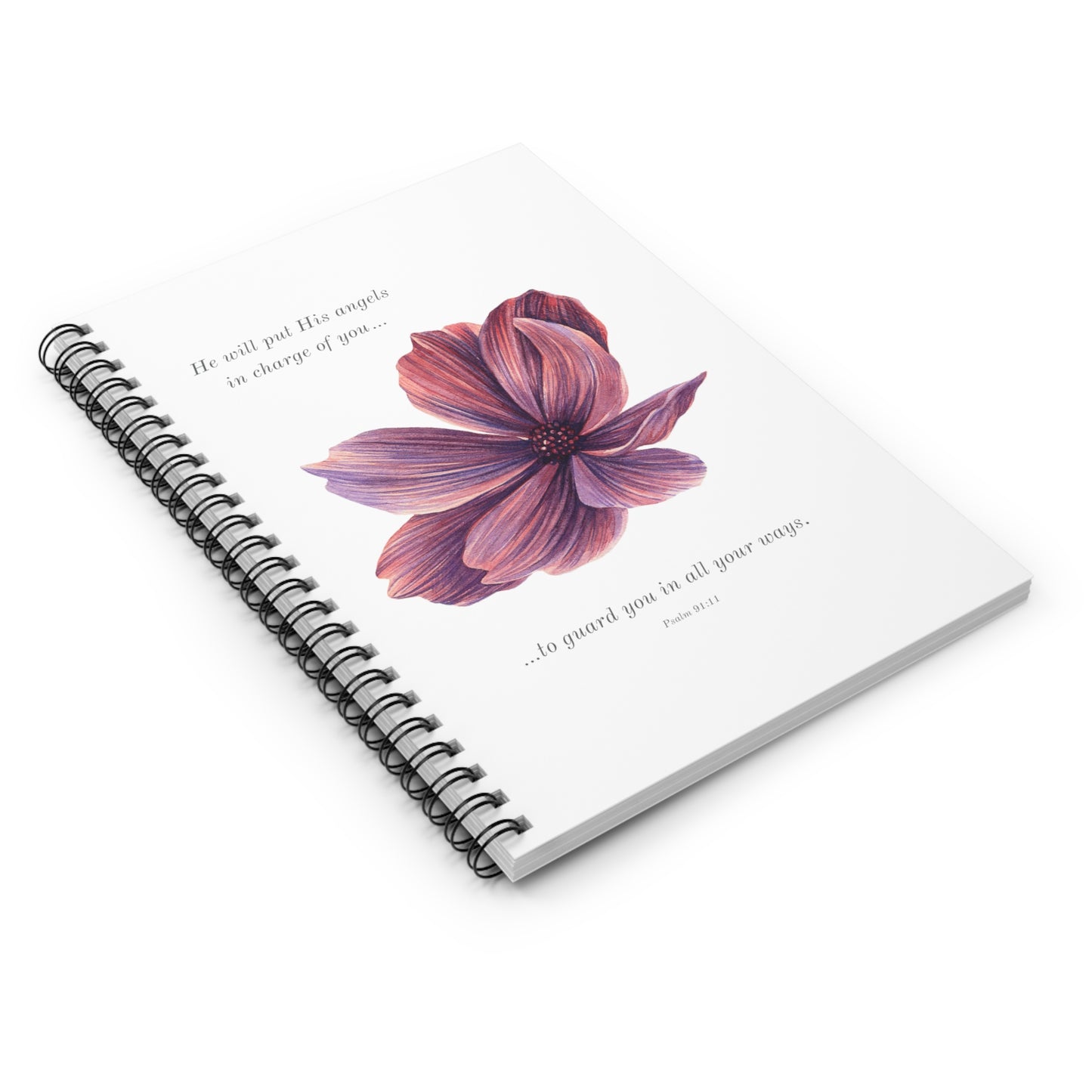 Spiral Notebook - Angels To Guard You in All of Your Ways