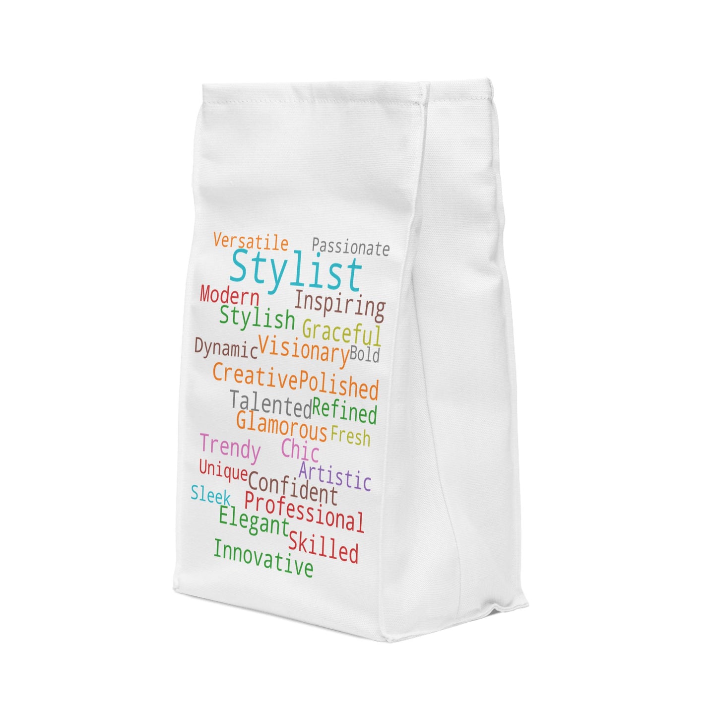 Lunch Bag - Stylist Word Cloud Design