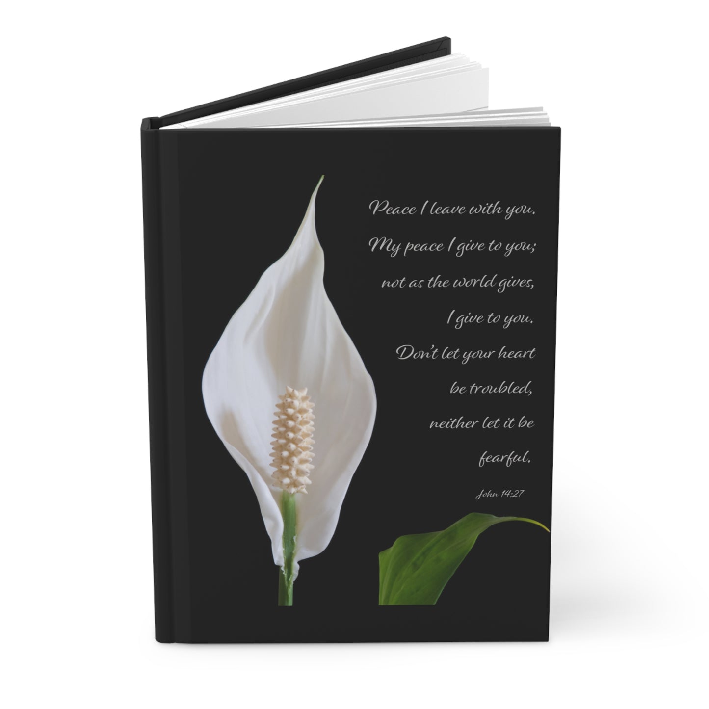 Hardcover Journal - Don't Let Your Heart Be Troubled