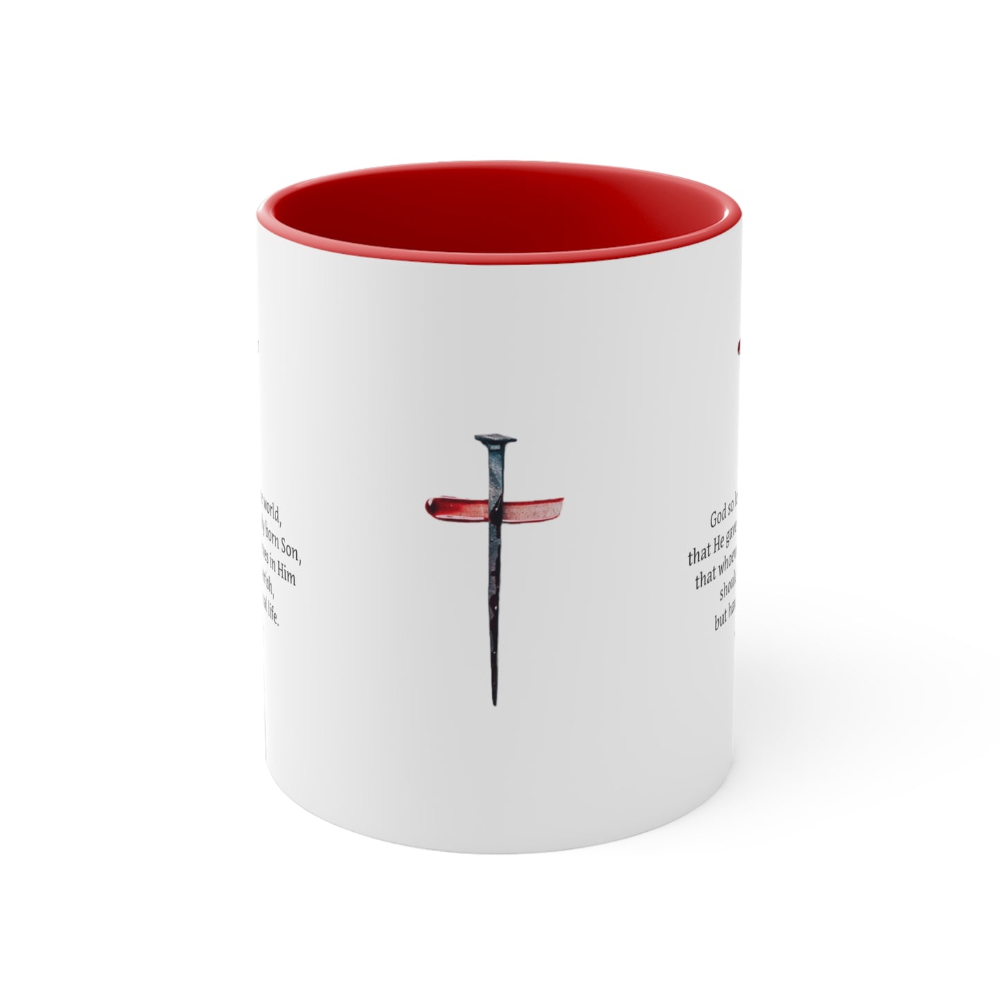 Accent Coffee Mug - John 3:16