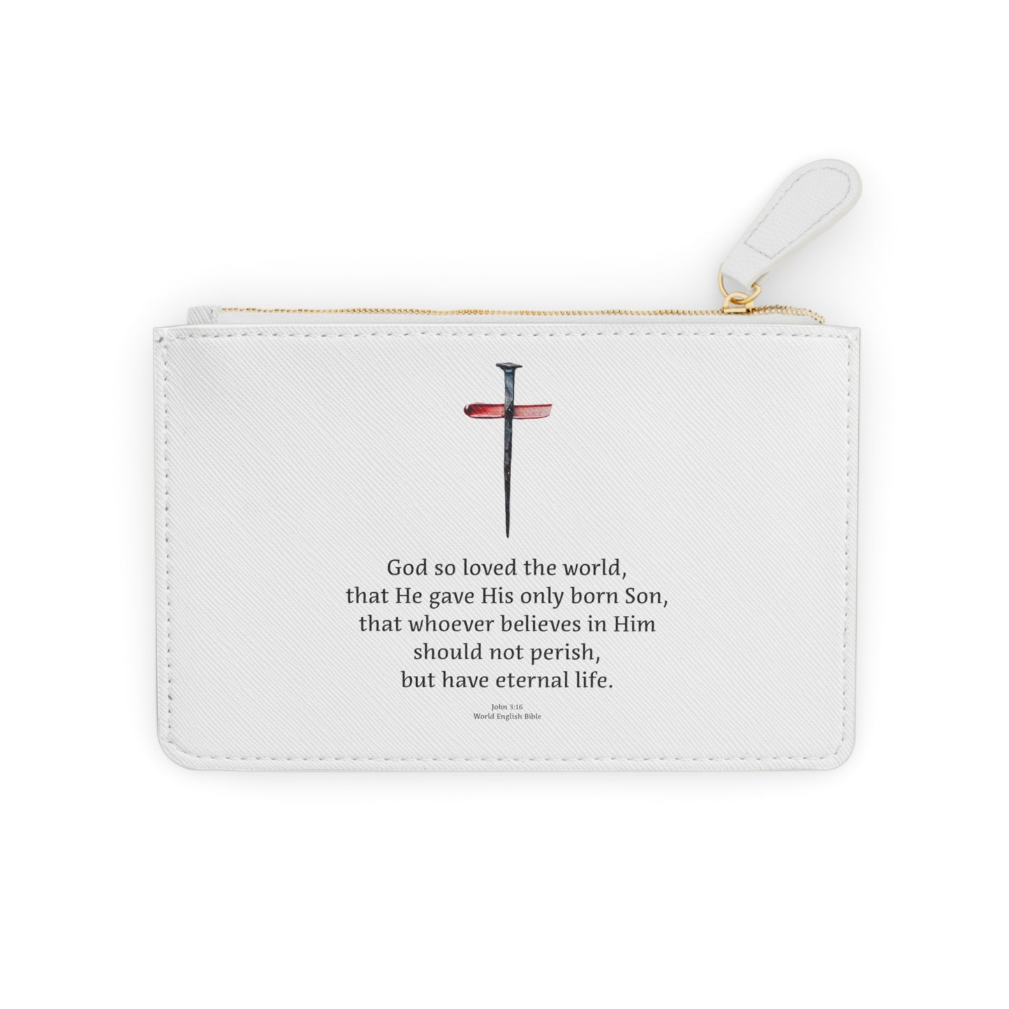 Mini Clutch Bag - John 3:16