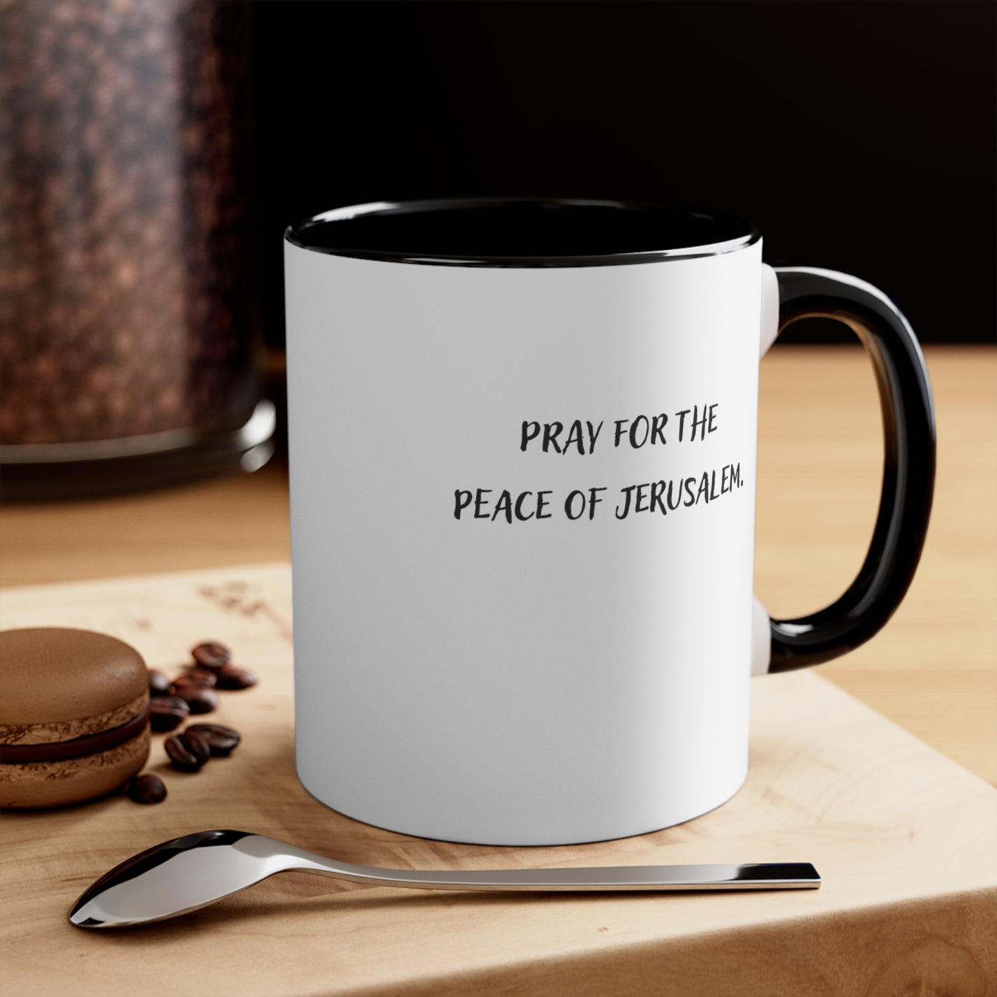 Accent Coffee Mug - Pray for the Peace of Jerusalem
