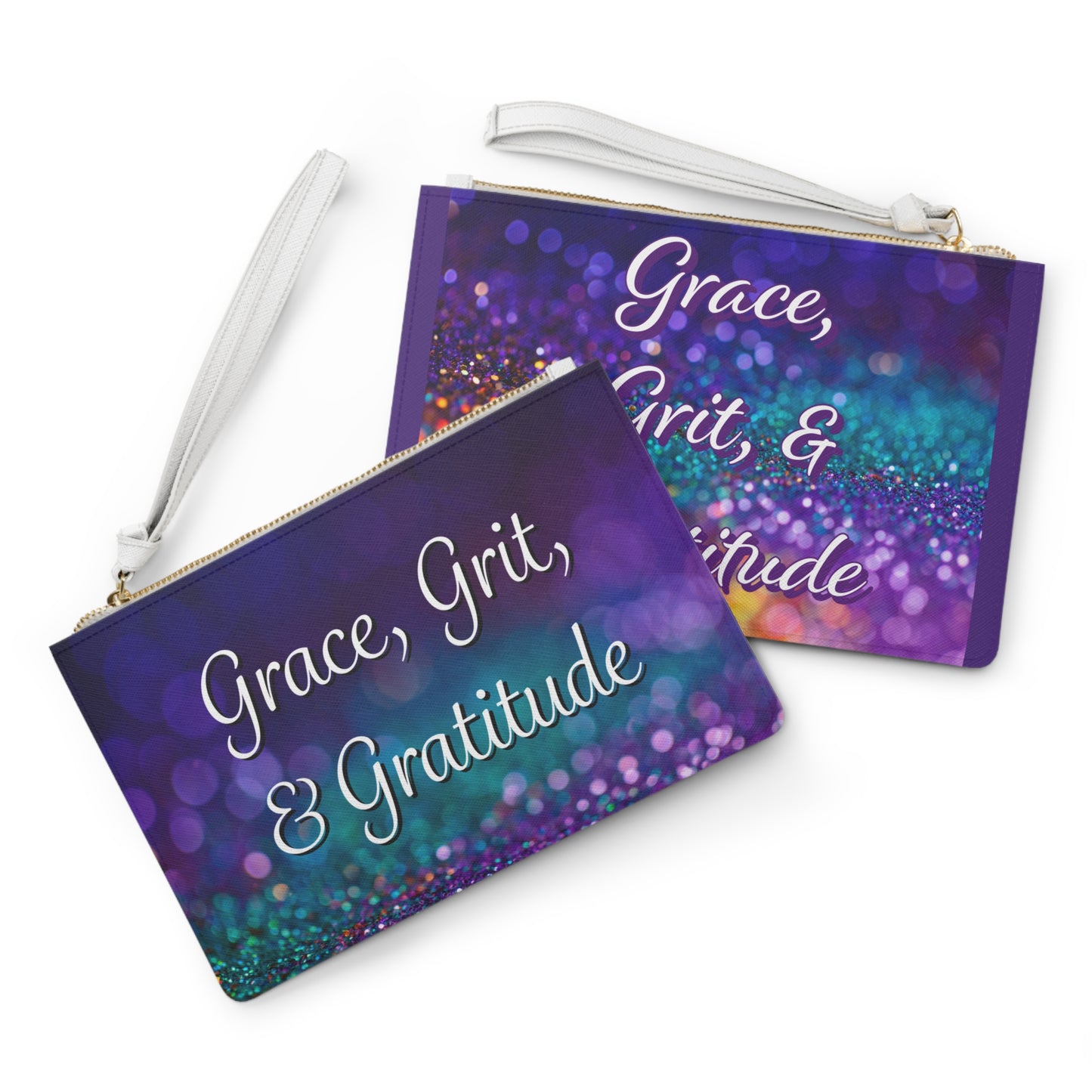 Clutch Bag - Grace, Grit, & Gratitude