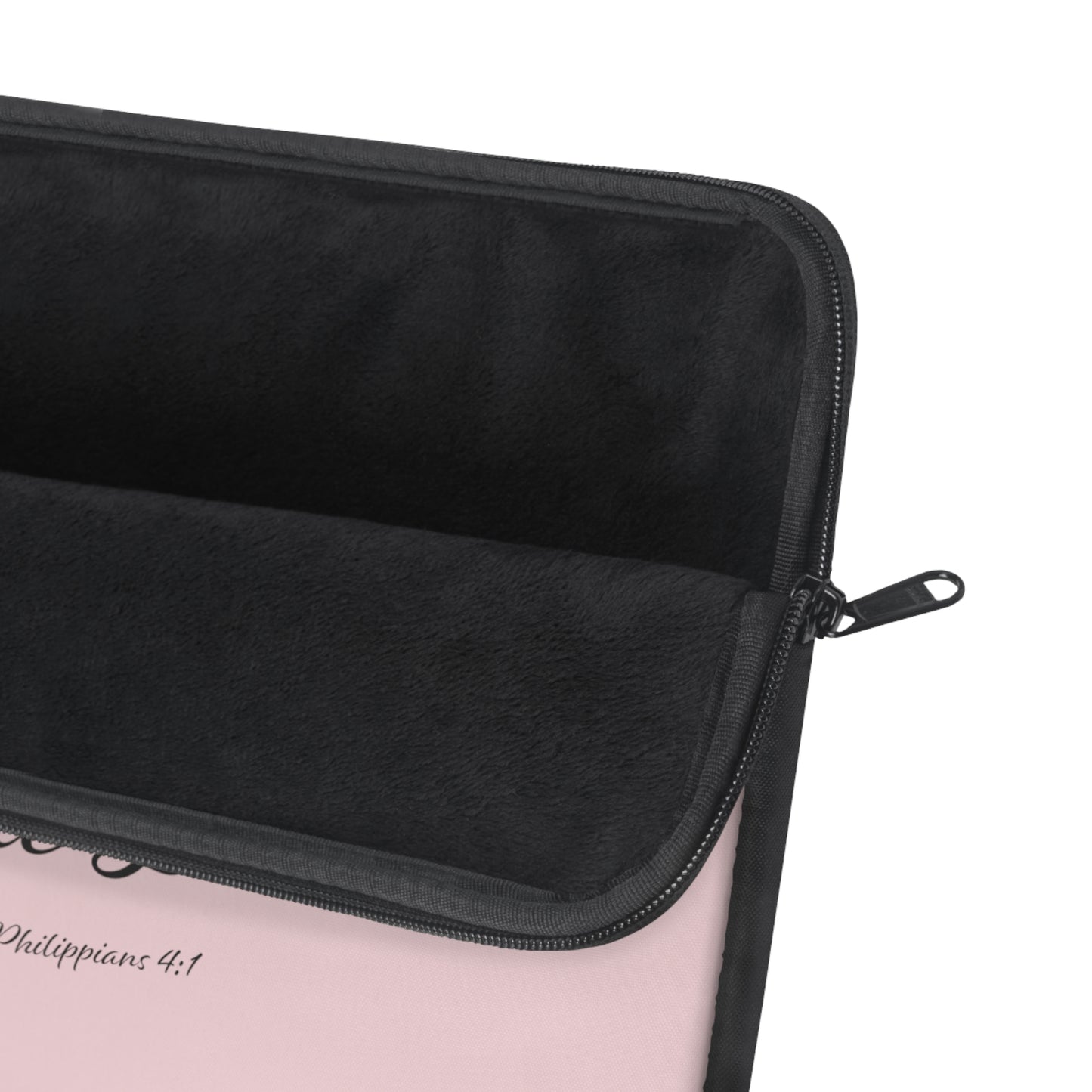 Laptop Sleeve - Stand Firm in the Lord - pink