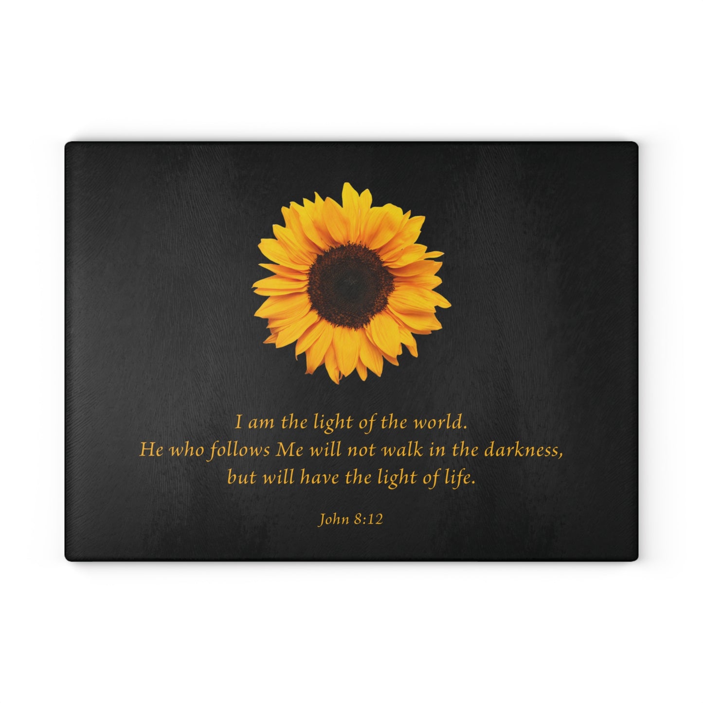 Glass Cutting Board - The Light of the World