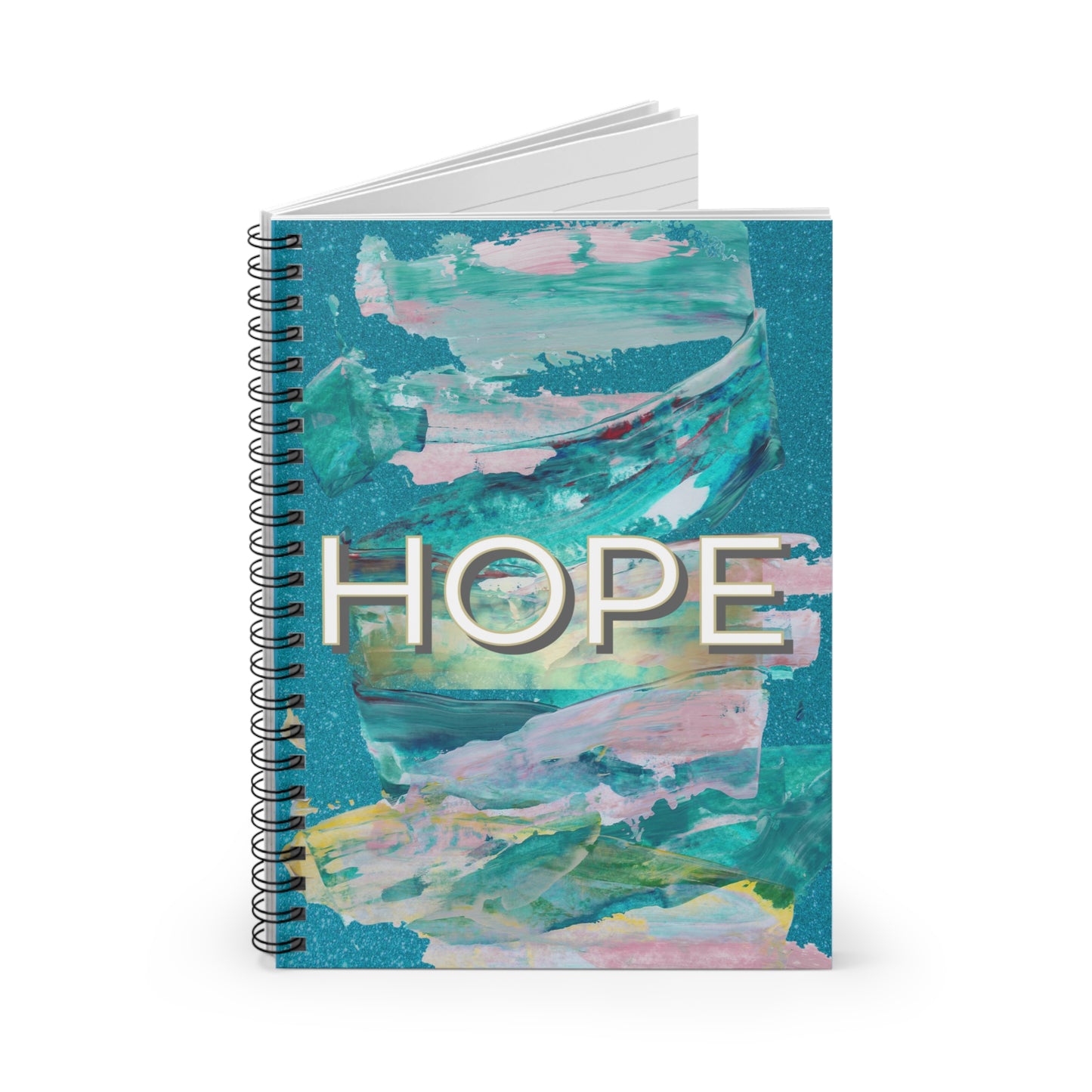 Spiral Notebook - Ruled Line - HOPE