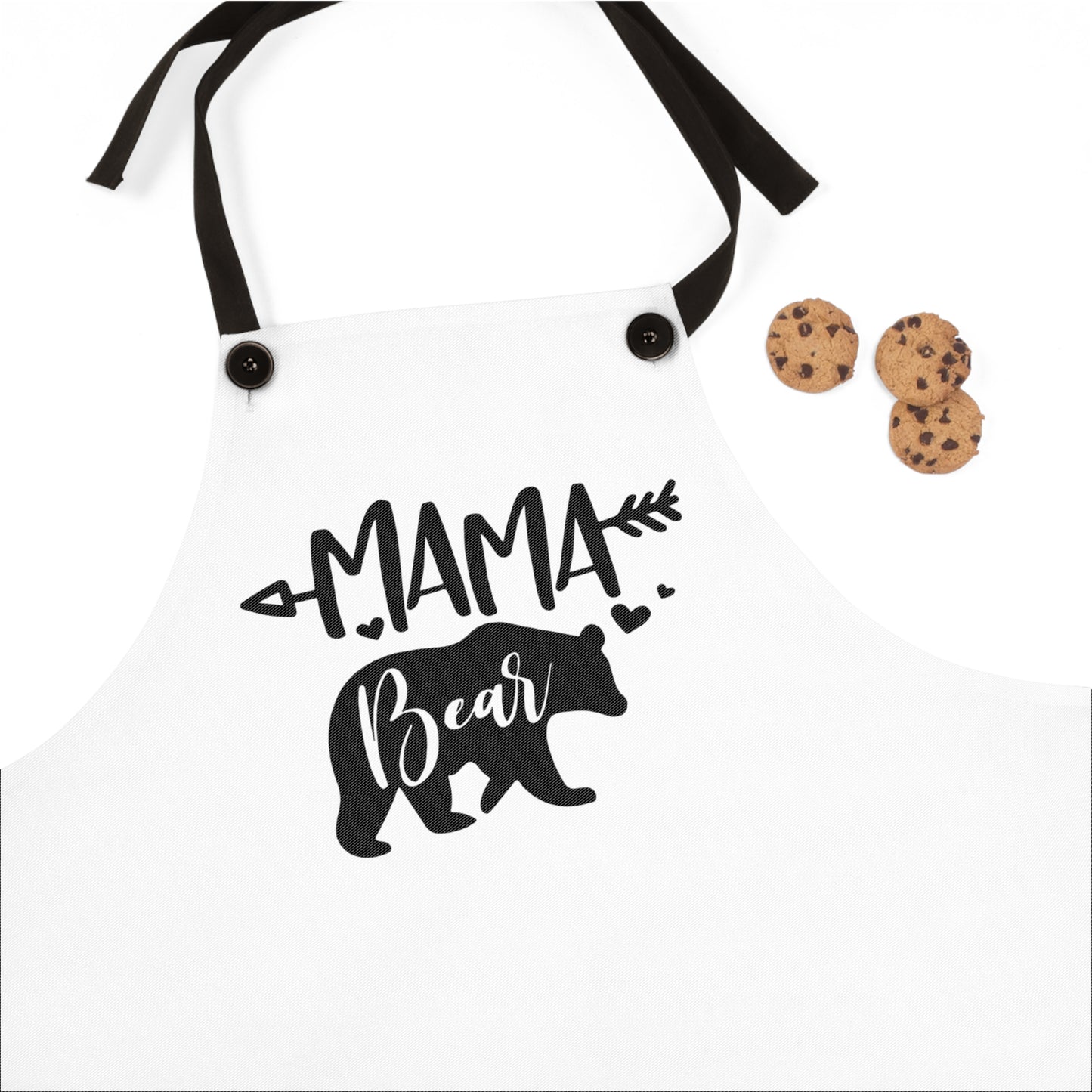 Mama Bear Apron - Cute Cooking Gift for Moms