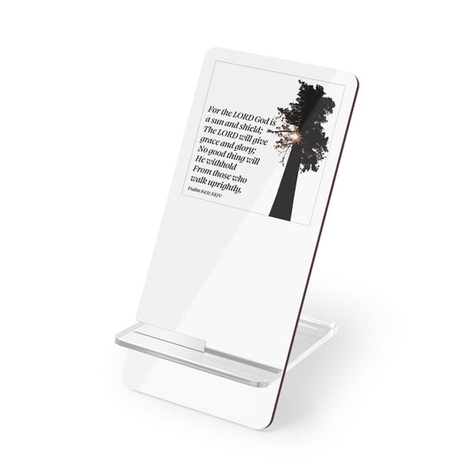 Mobile Display Stand for Smartphones - A Sun & a Shield