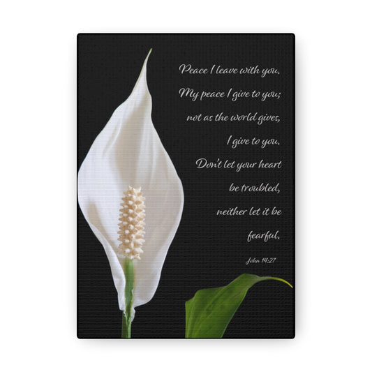 Canvas Gallery Wraps - Peace I Leave with You