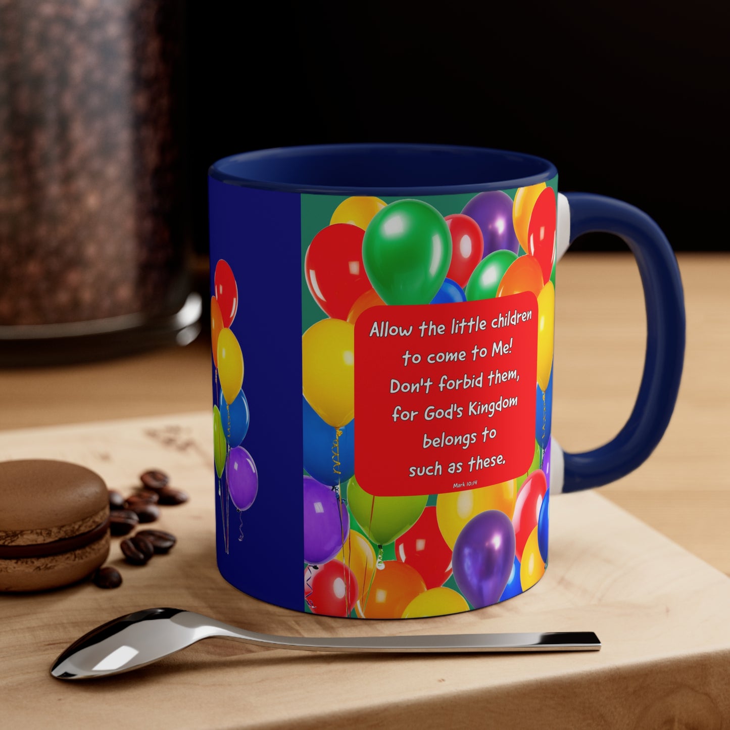 Accent Coffee Mug - Jesus - Let the Little Children Come to Me